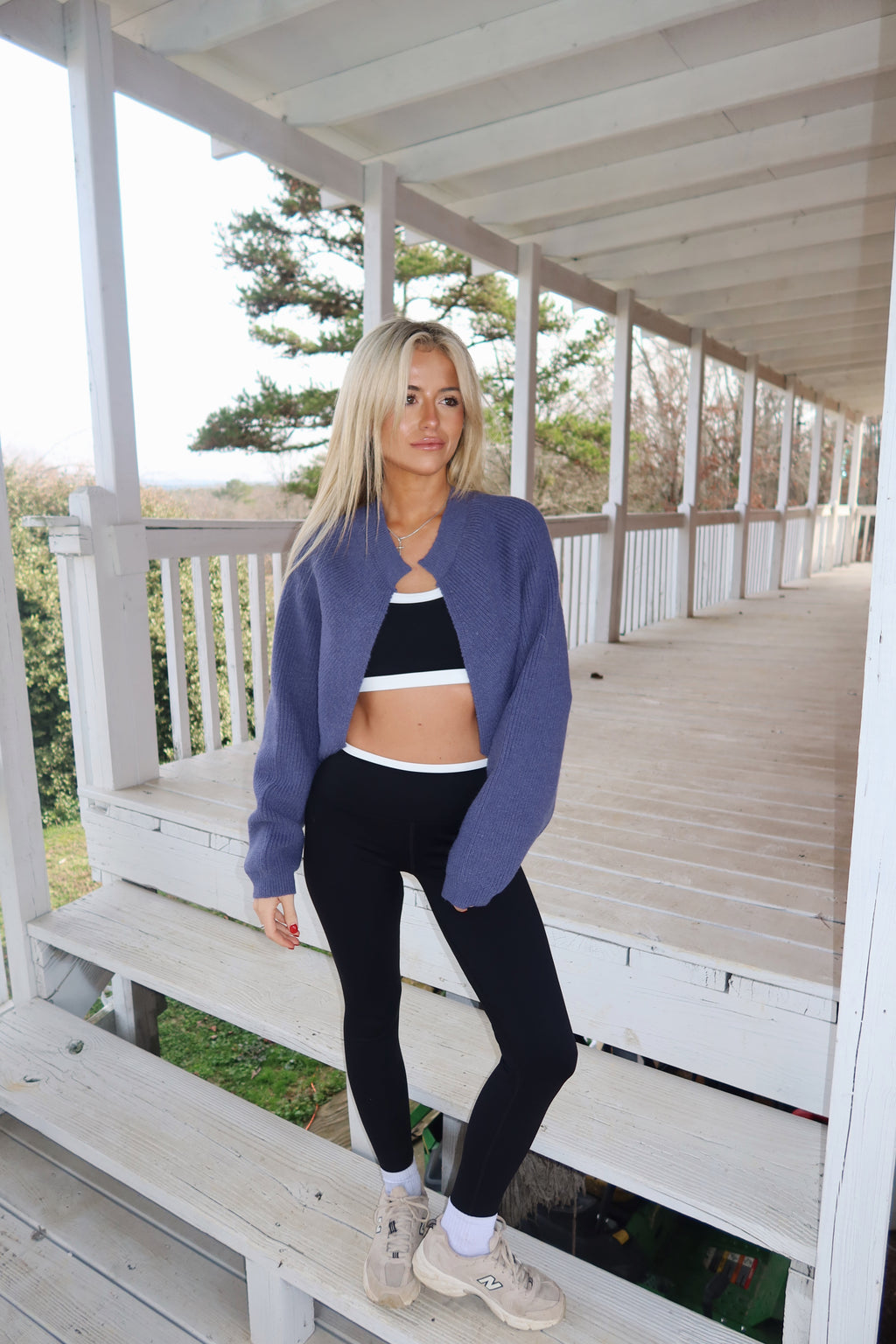 Mallie Shrug (Dusty Navy)