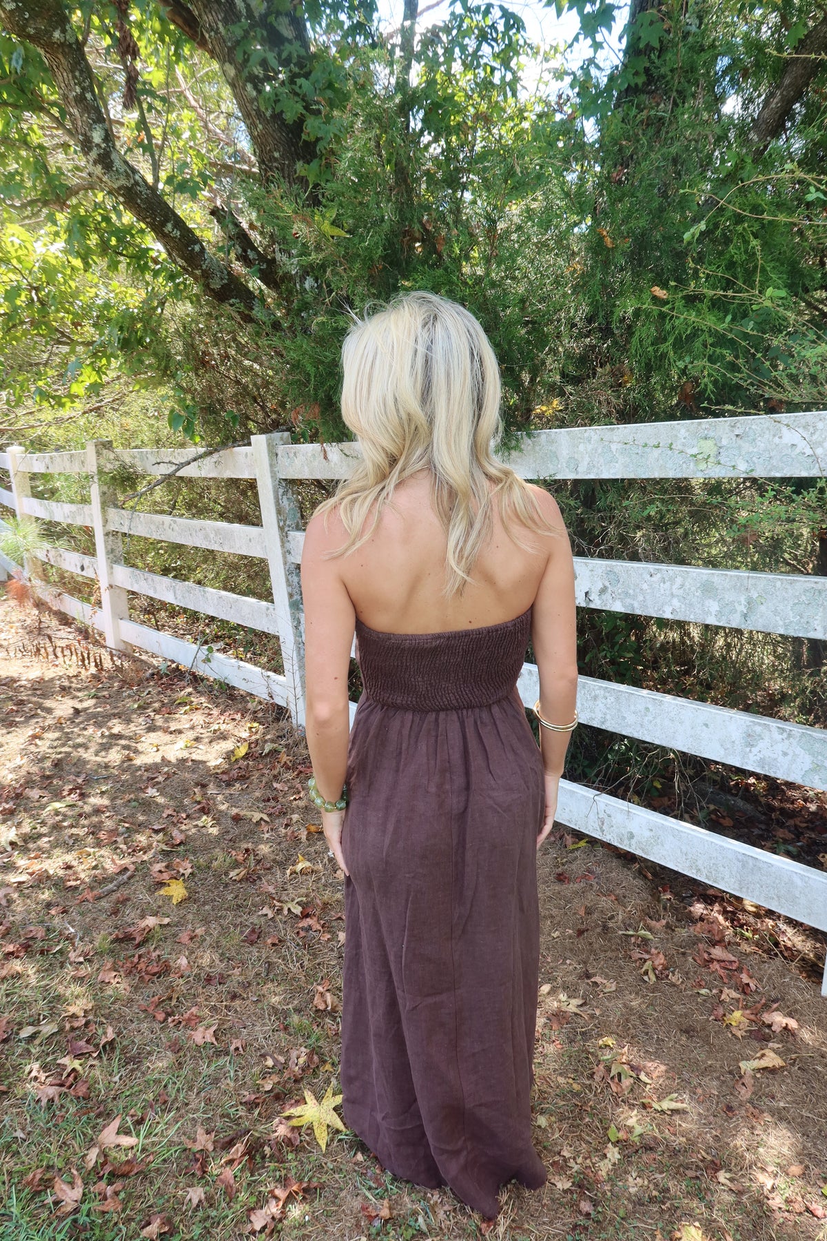 Iris Linen Maxi Dress