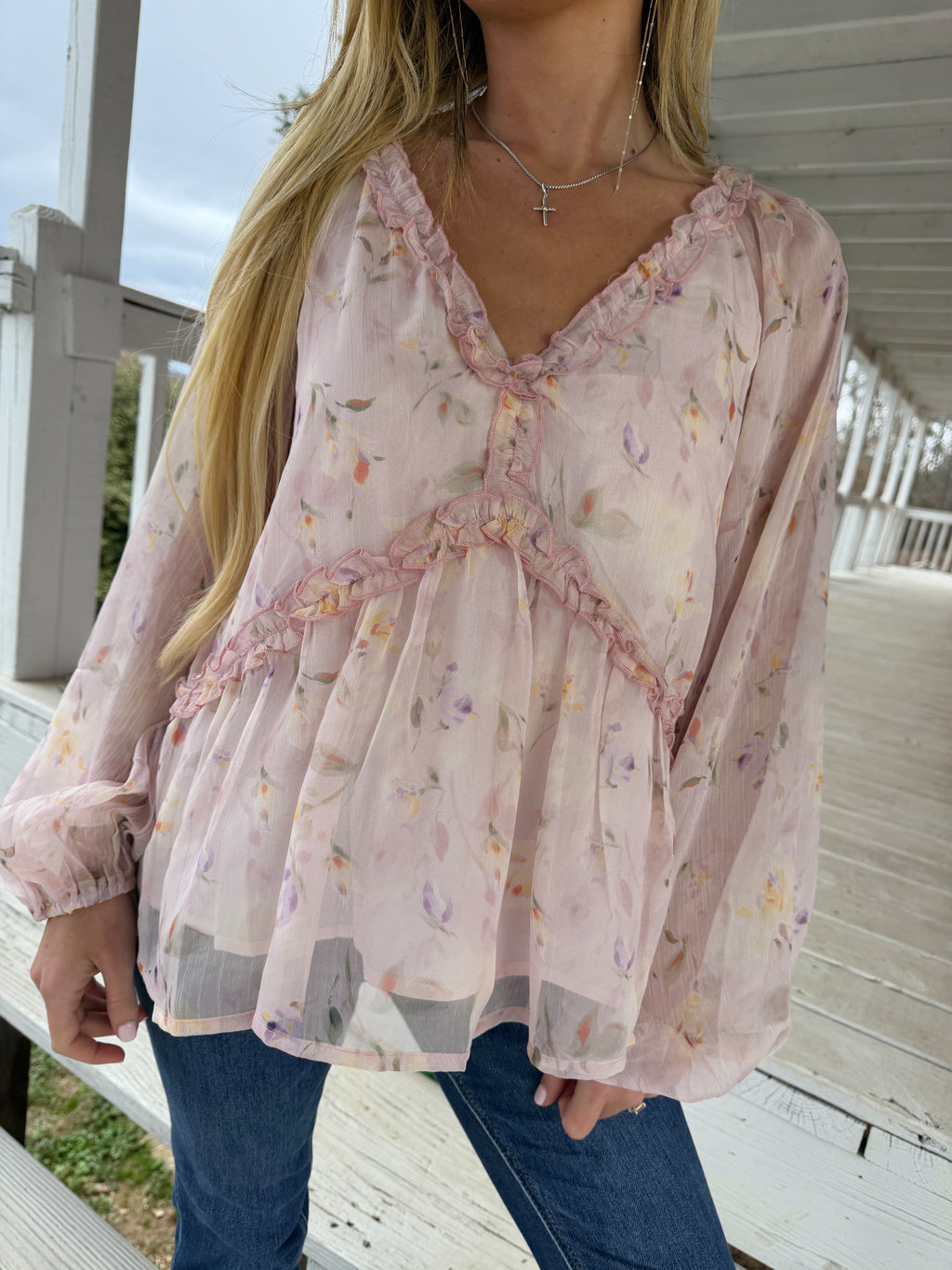 Margo Floral Blouse