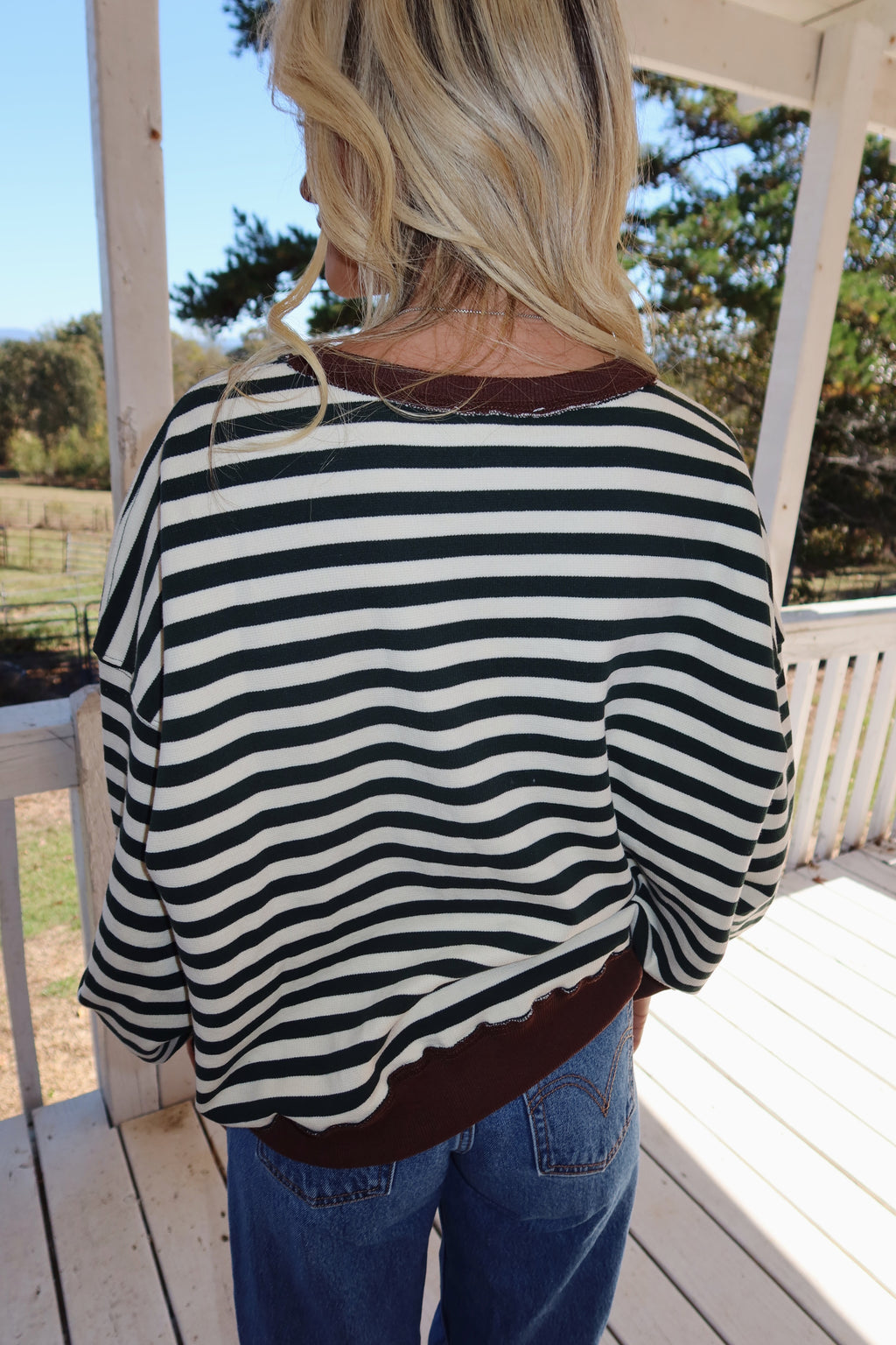 Blair Striped Pullover