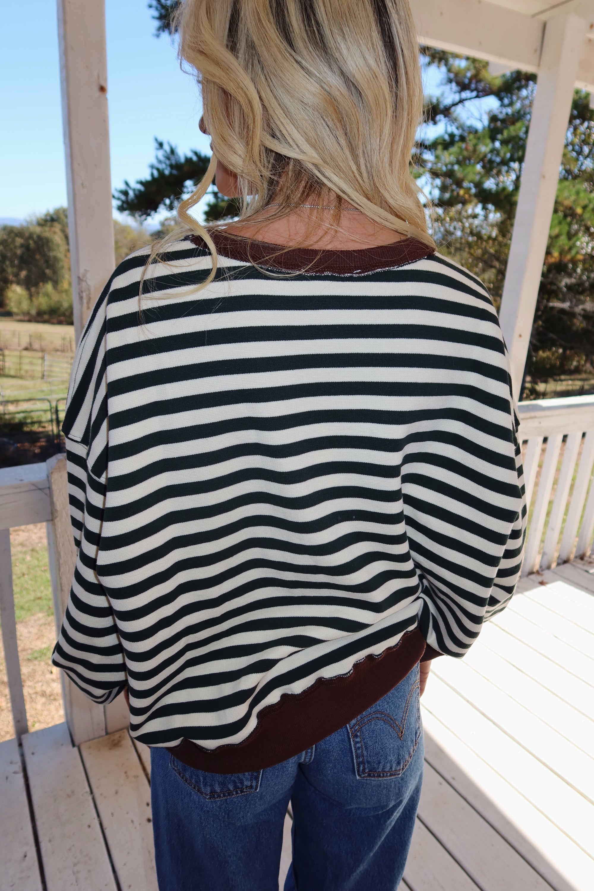Blair Striped Pullover