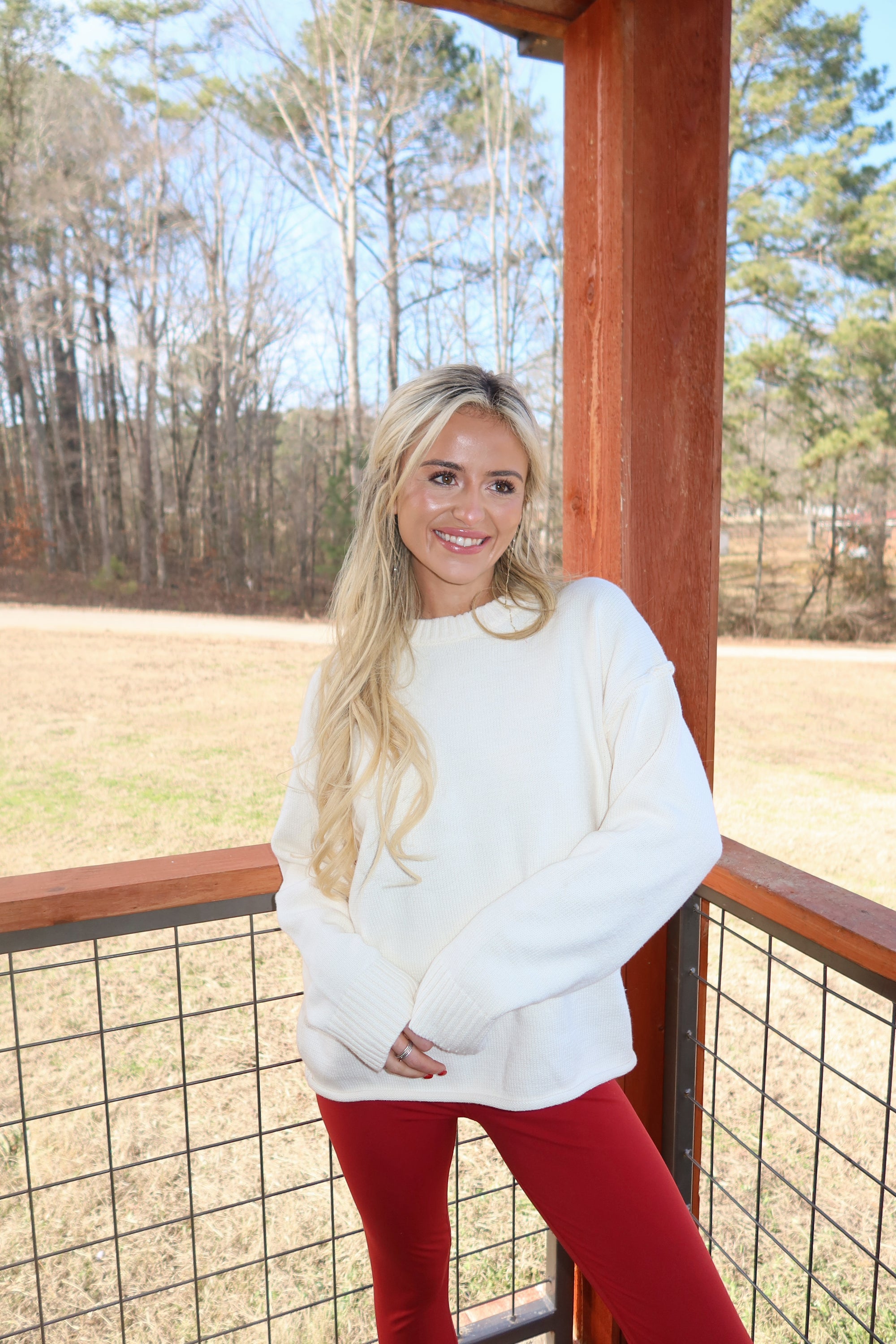 Ivory Ease Sweater