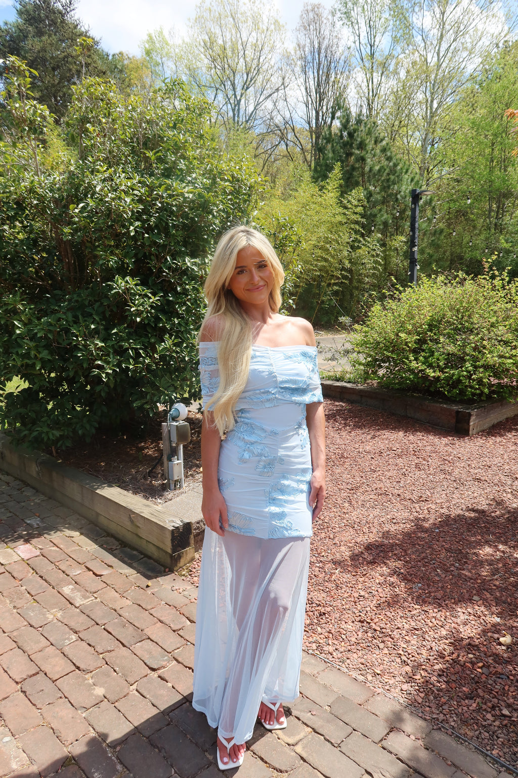 The Something Blue Maxi Dress