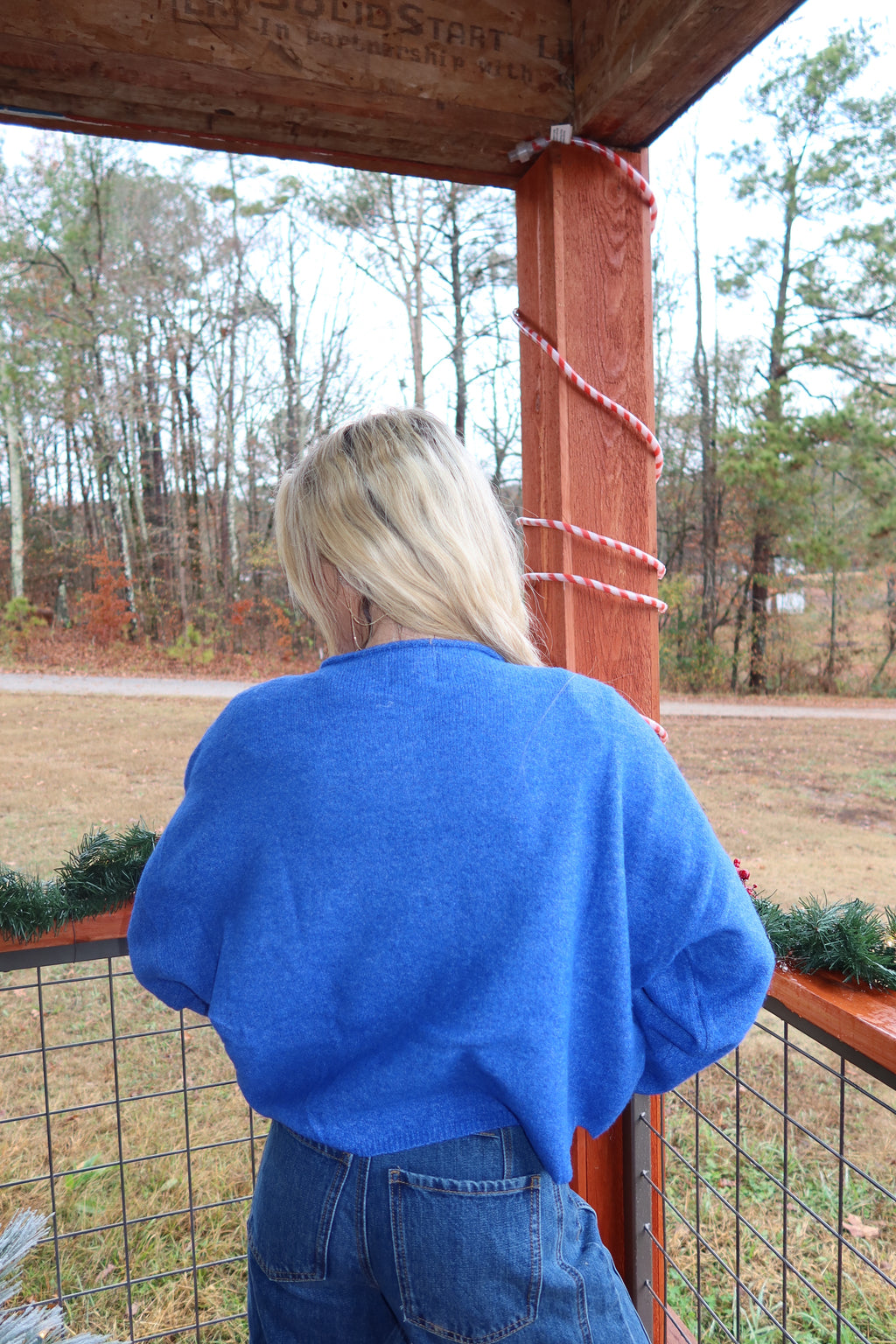 Clara Cardigan (Blue)