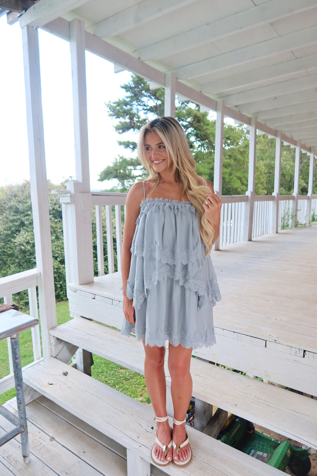Brighton Tiered Mini Dress