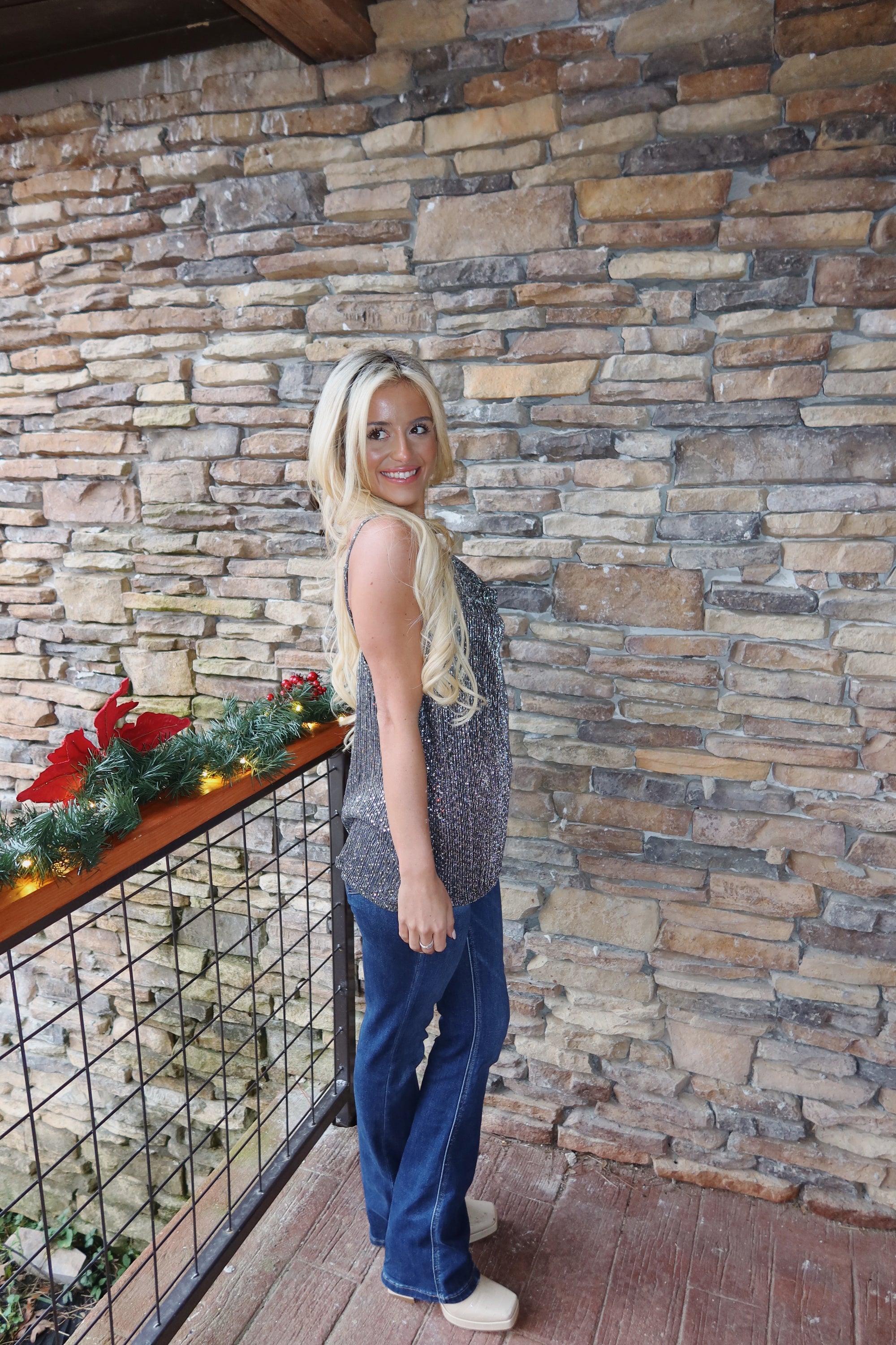 Starlight Cowl Neck Top