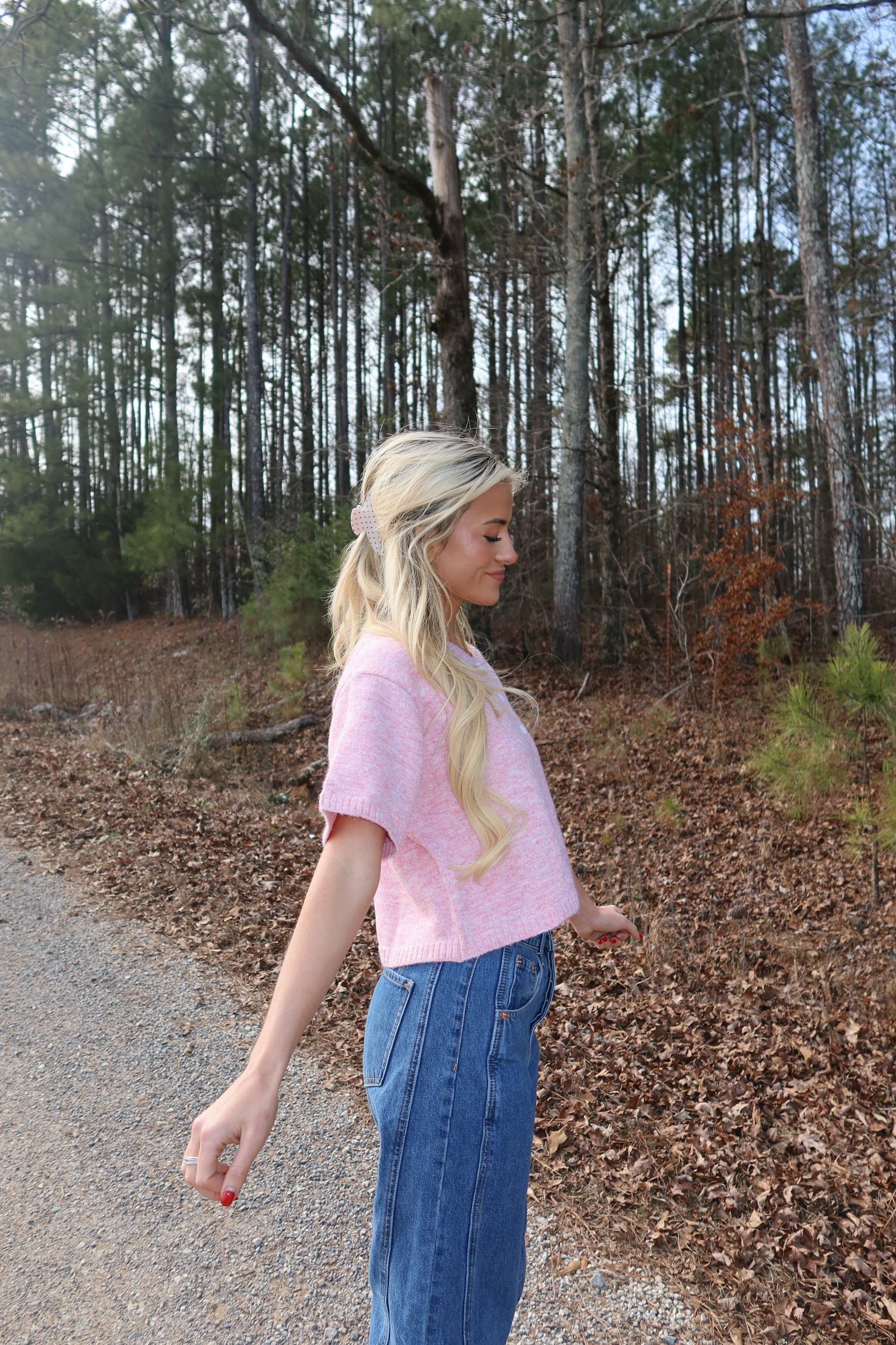 Cora Cardigan (Pink)