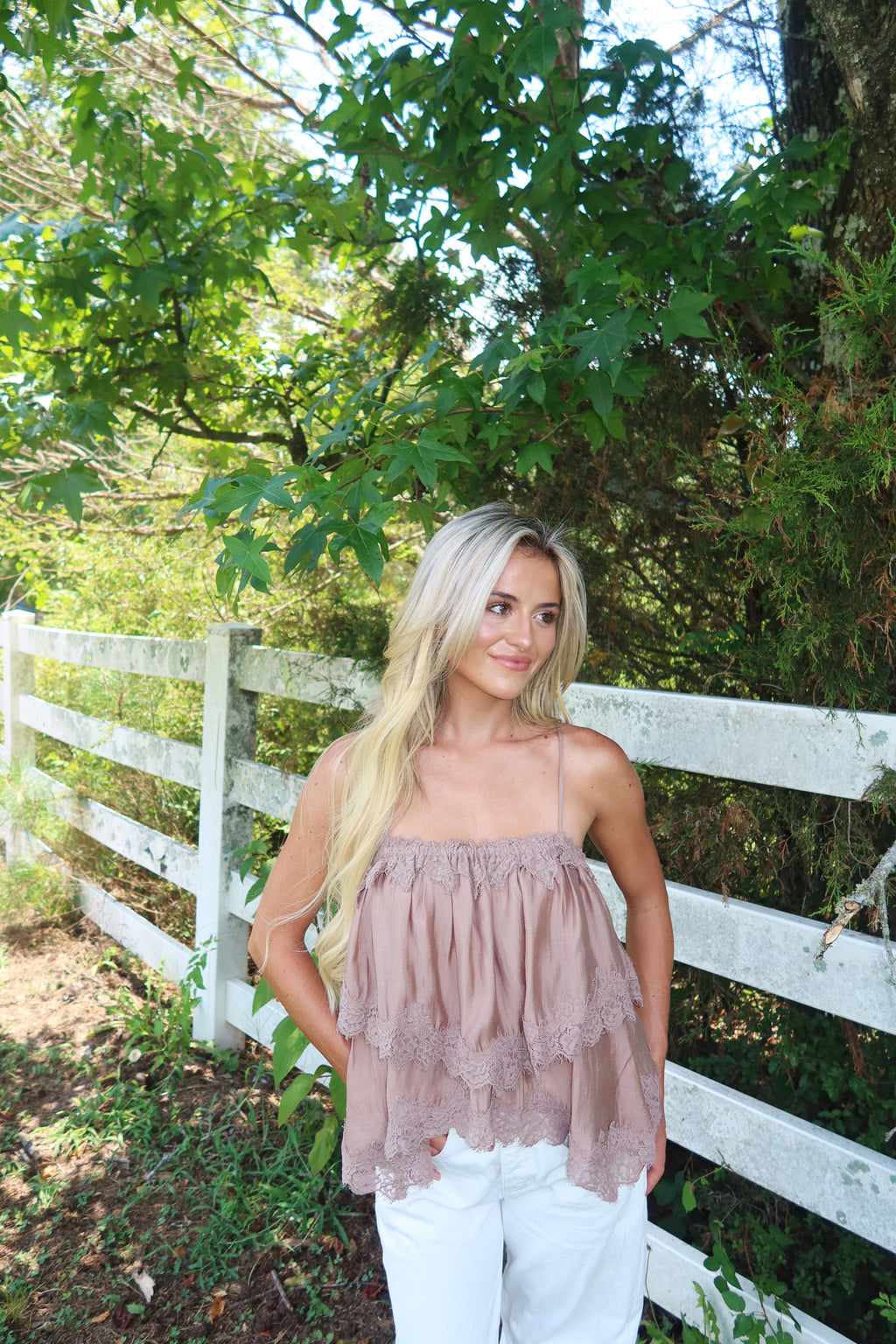Cleo Tiered Cami Top