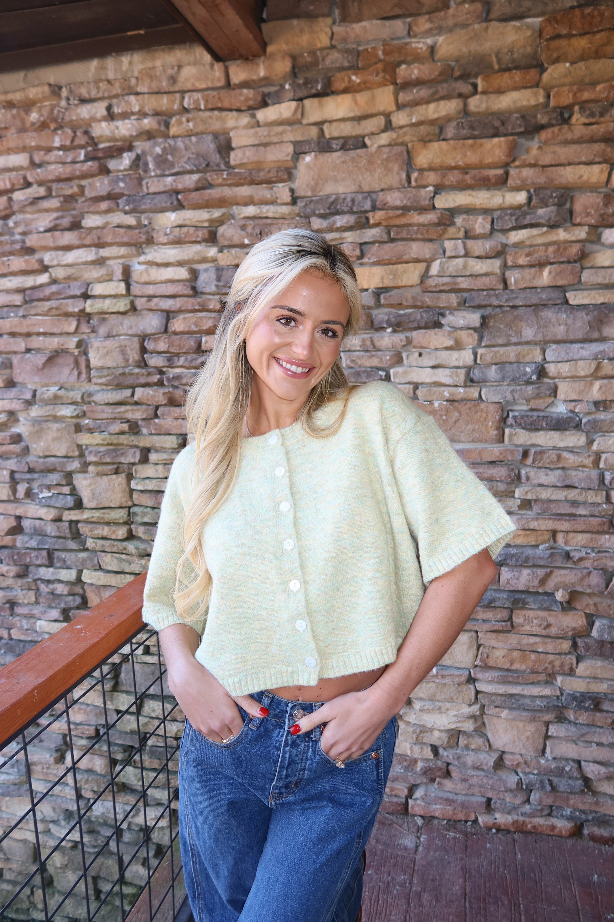 Cora Cardigan (Green)