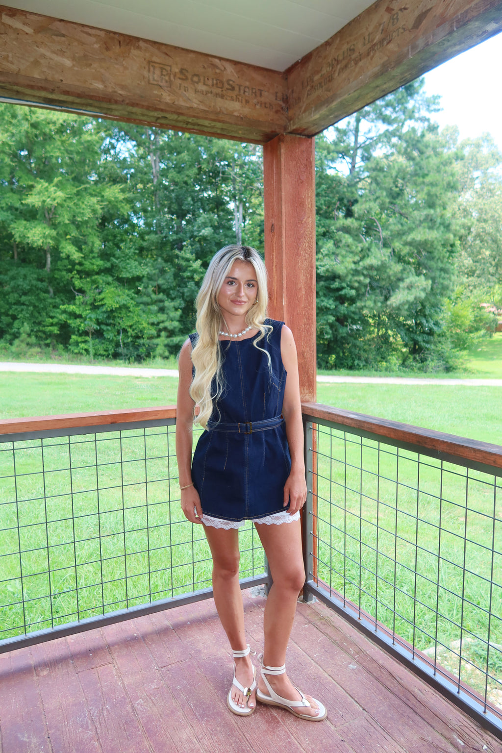 Sutton Denim Top