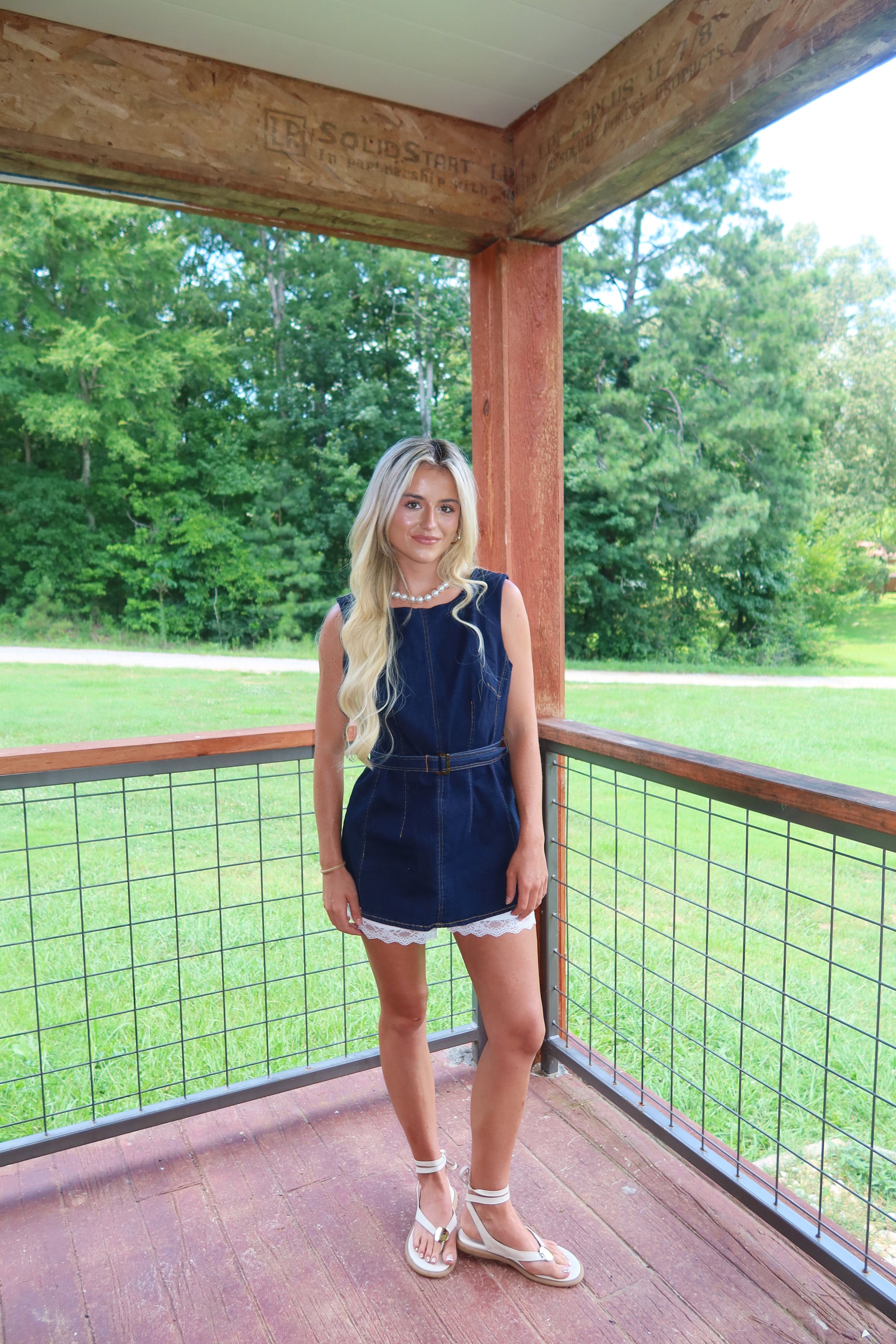 Sutton Denim Top