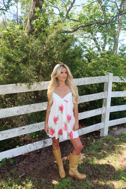 Adelaide Lace Layered Swing Dress