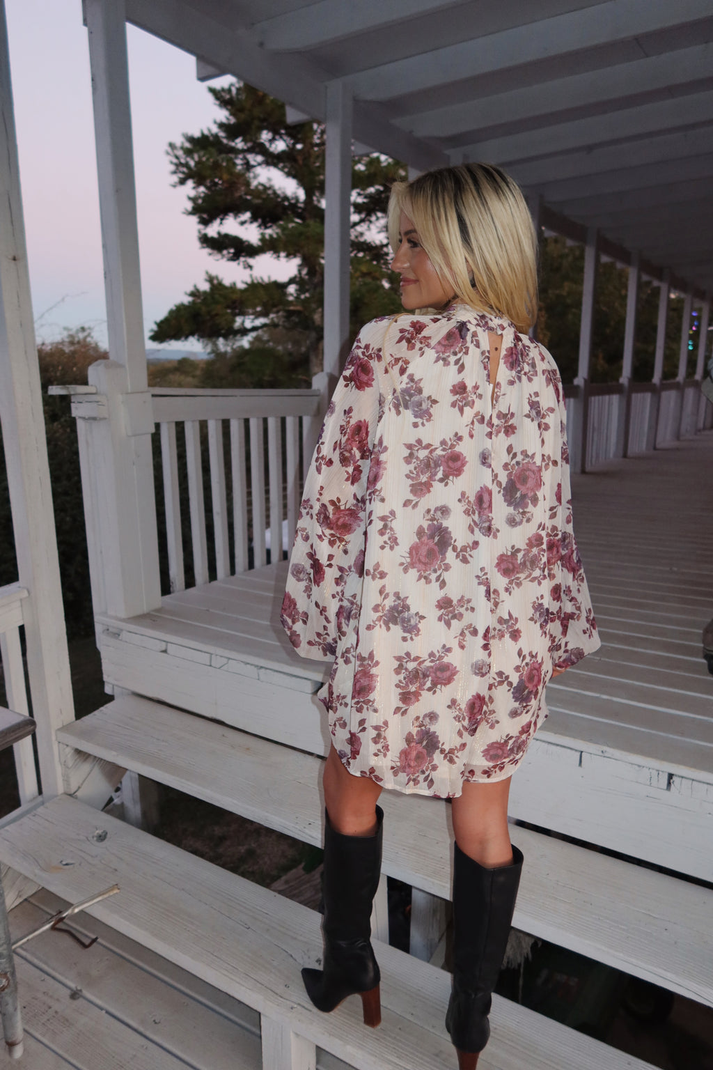 Magnolia High Neck Romper