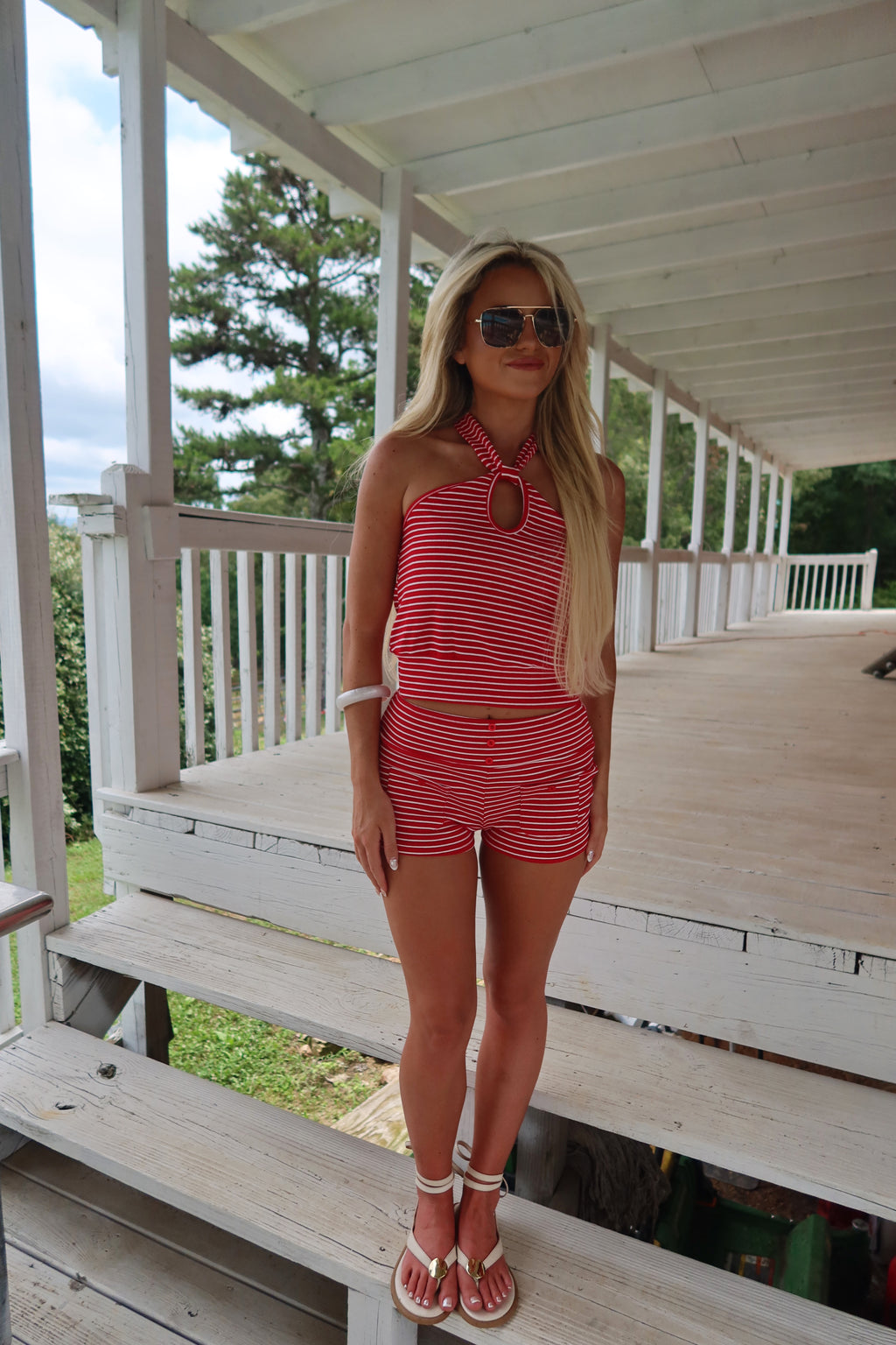 Sail Away Mini Shorts