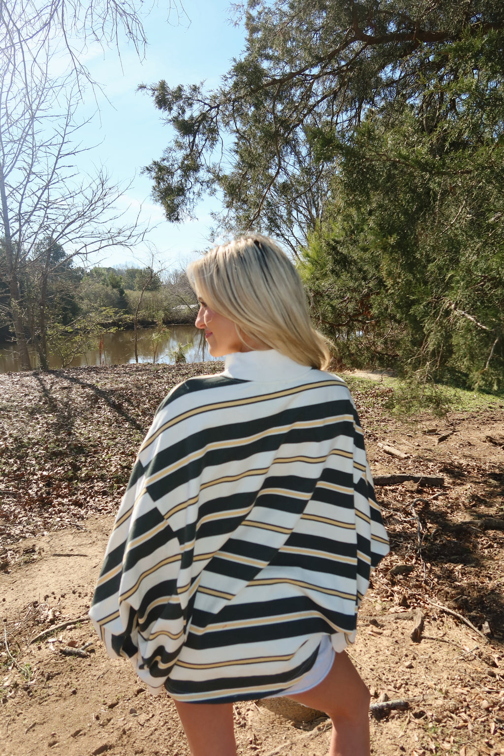 Varsity Mock Neck (Green)