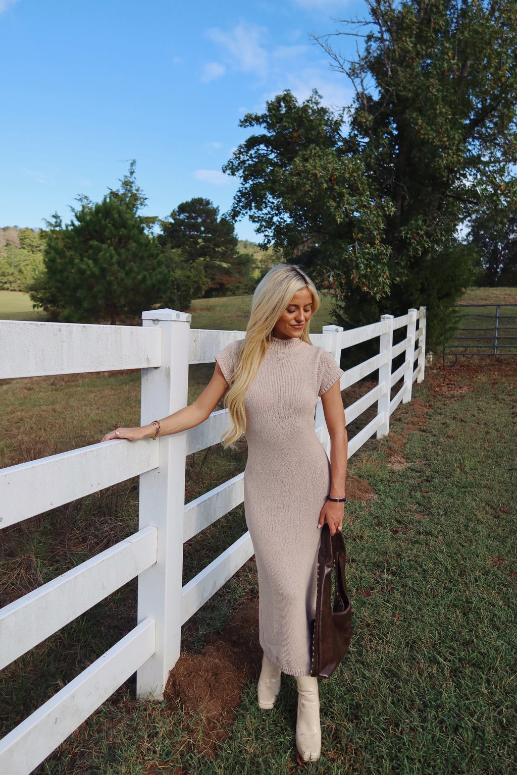 Cider Knit Midi Dress