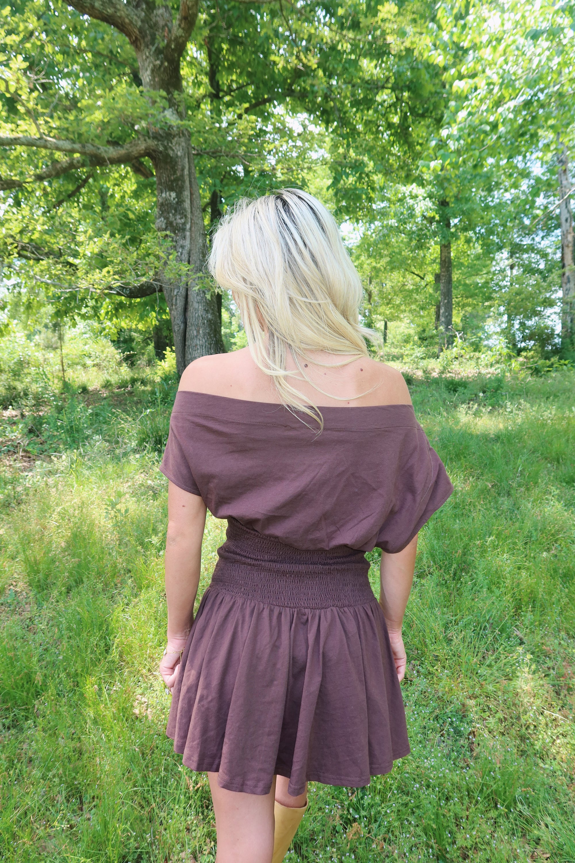 Asha Short Sleeve Mini Dress