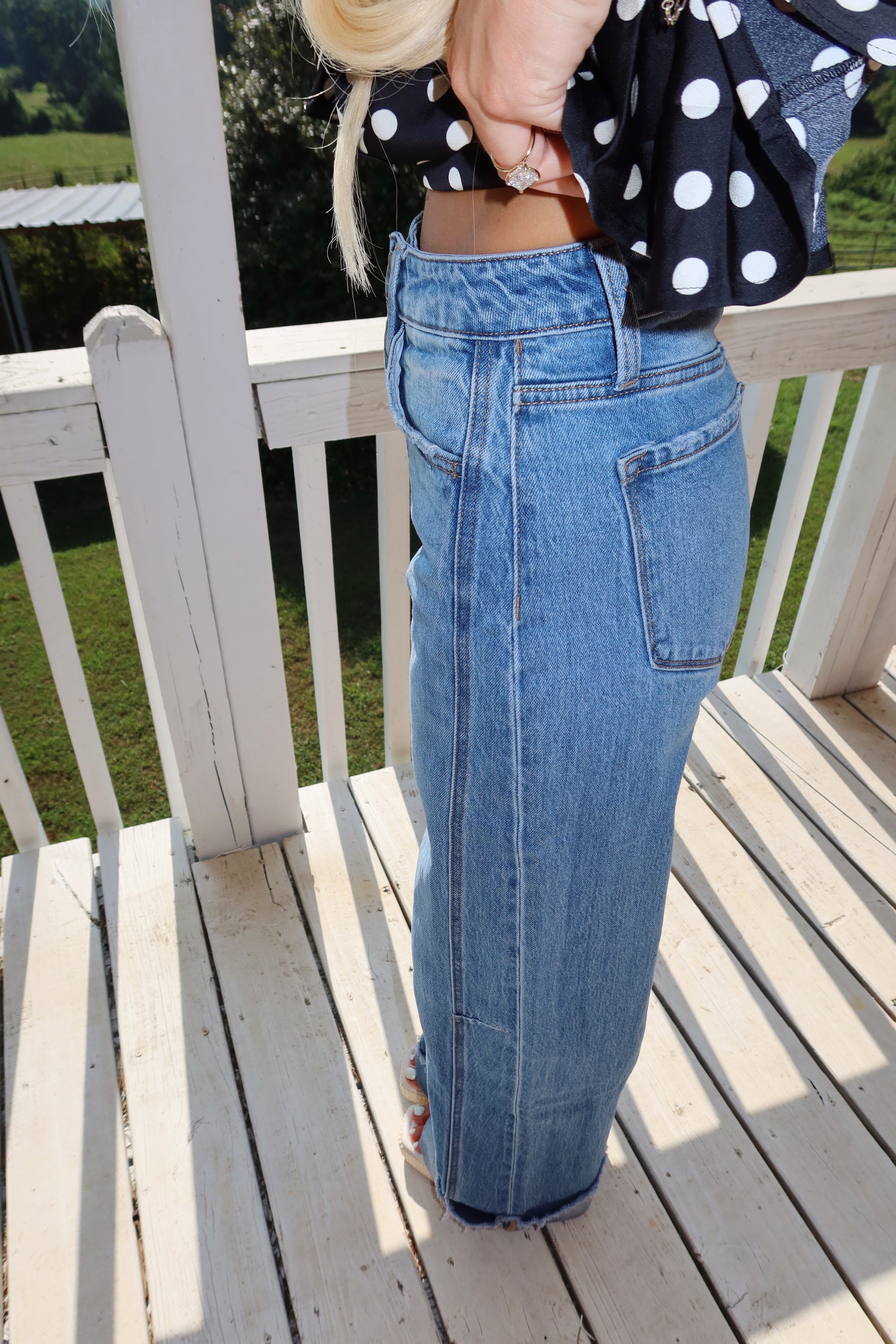 Elsie Wide Leg Jeans