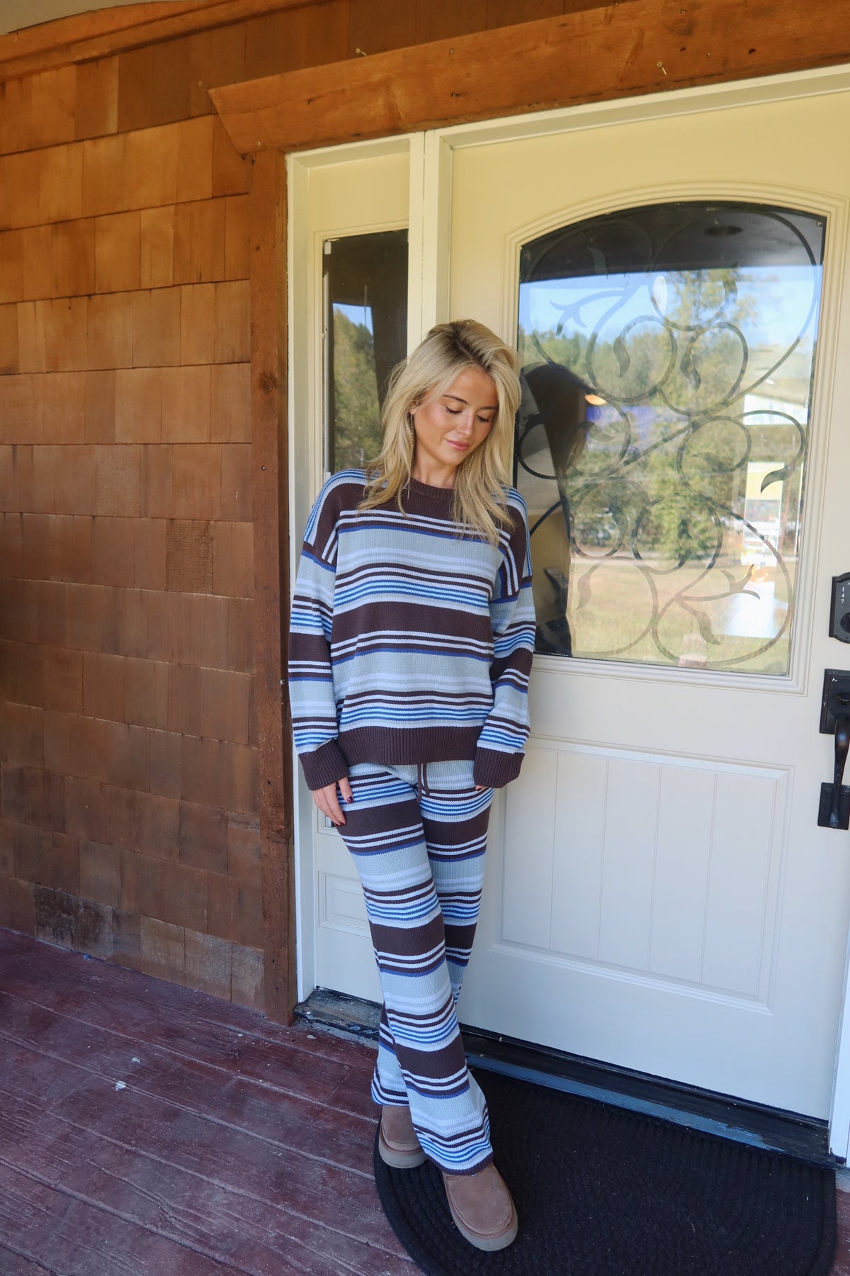 Cabin Fever Striped Pants Set
