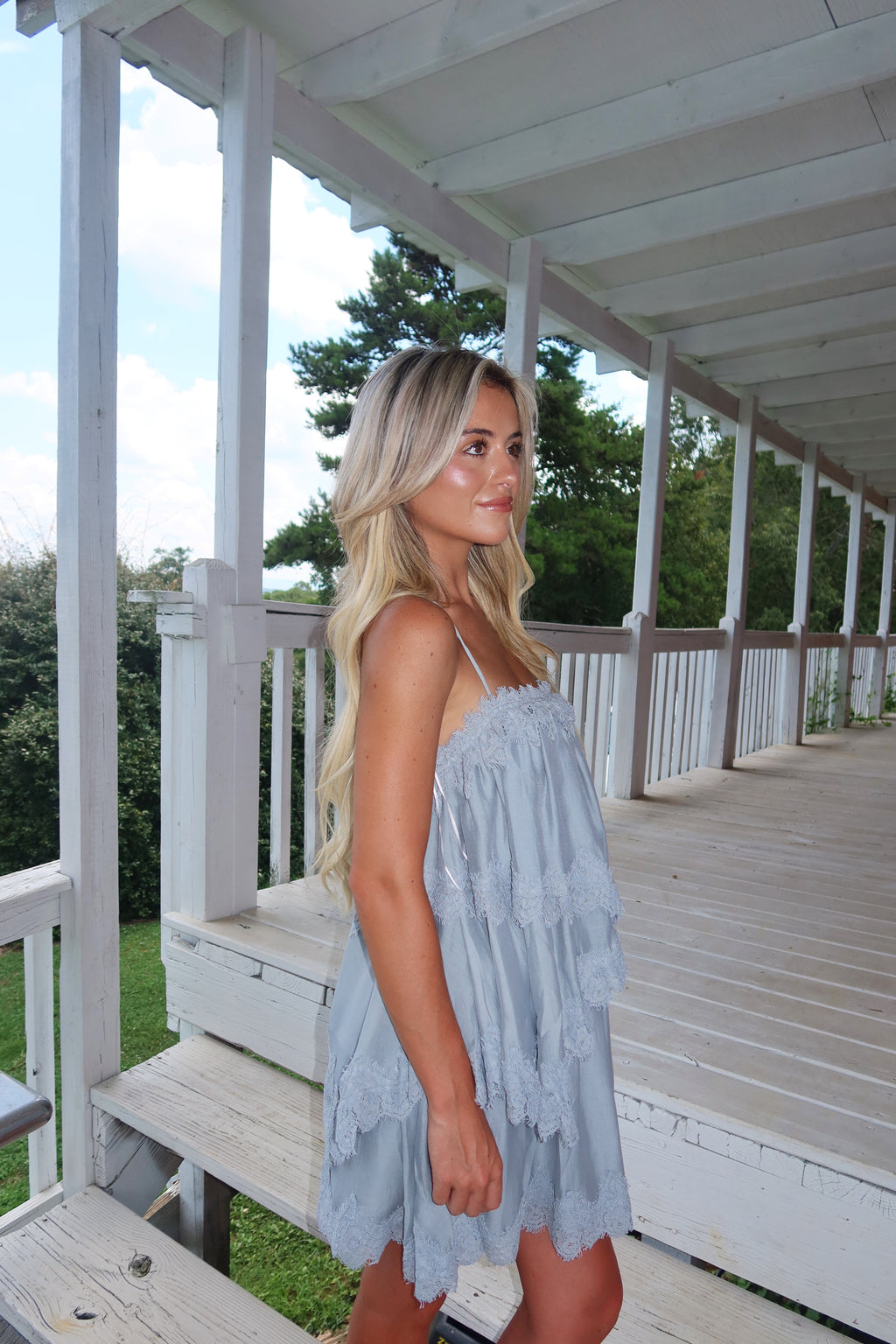 Brighton Tiered Mini Dress
