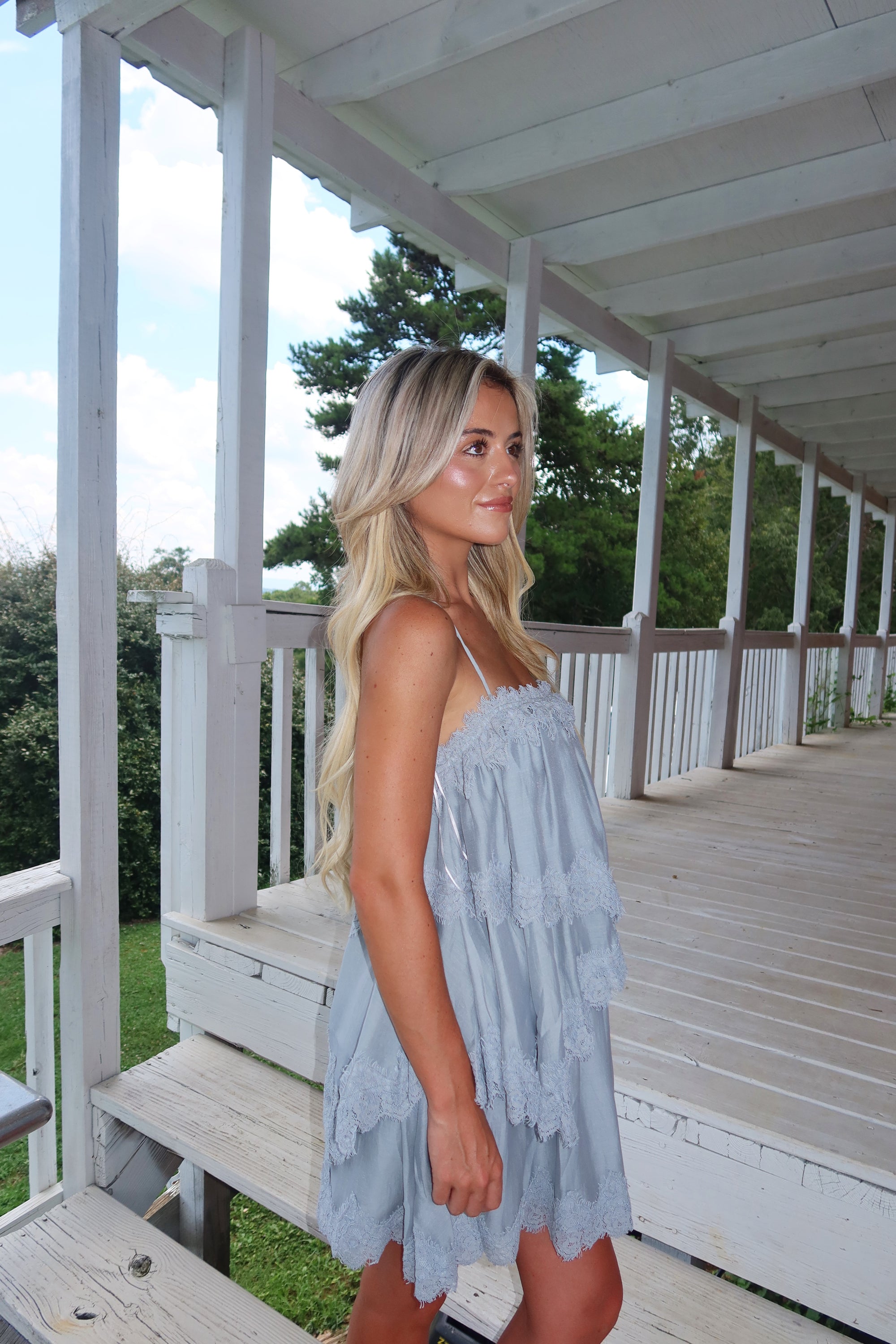 Brighton Tiered Mini Dress