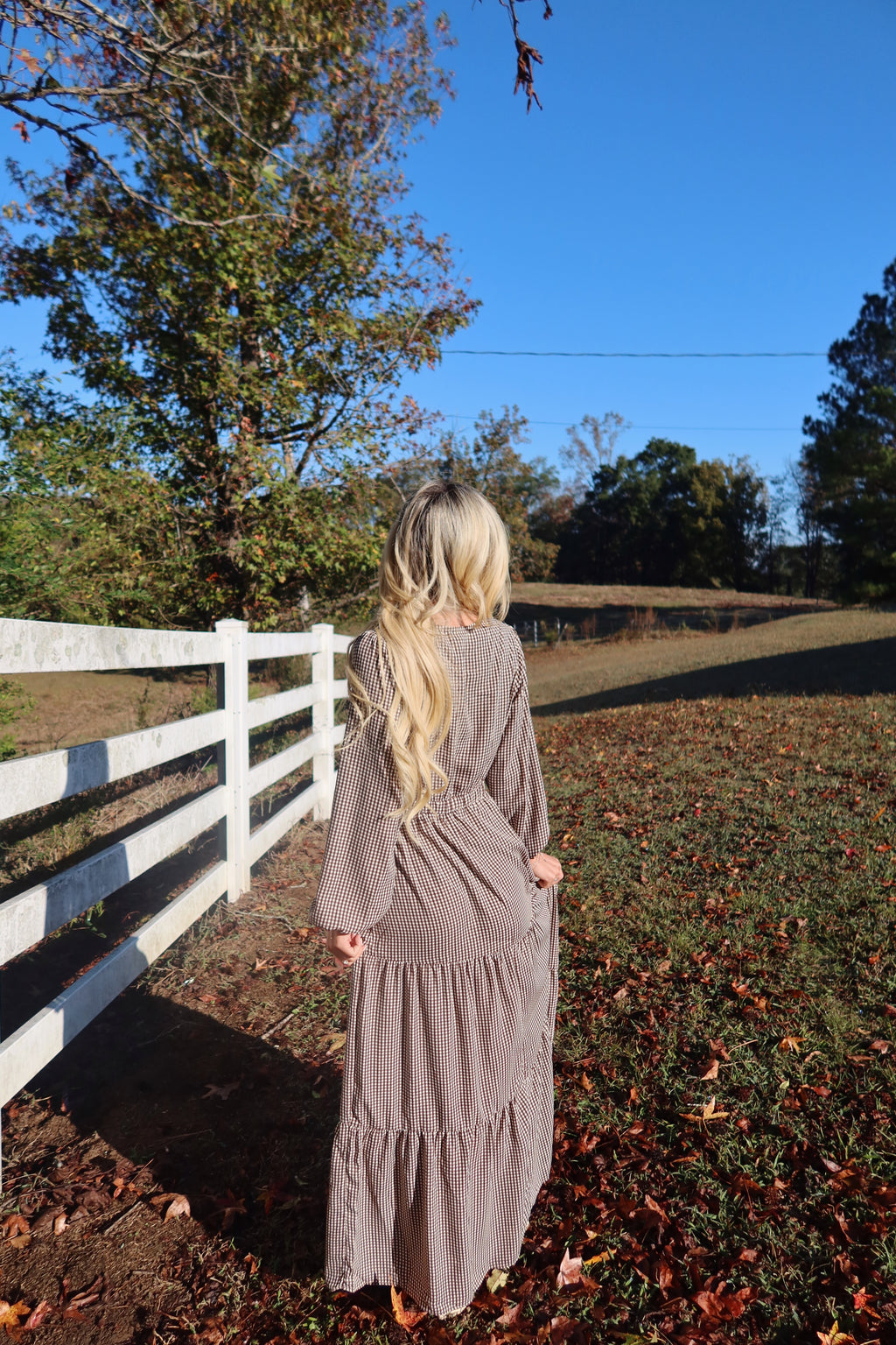 The Sable Check Dress