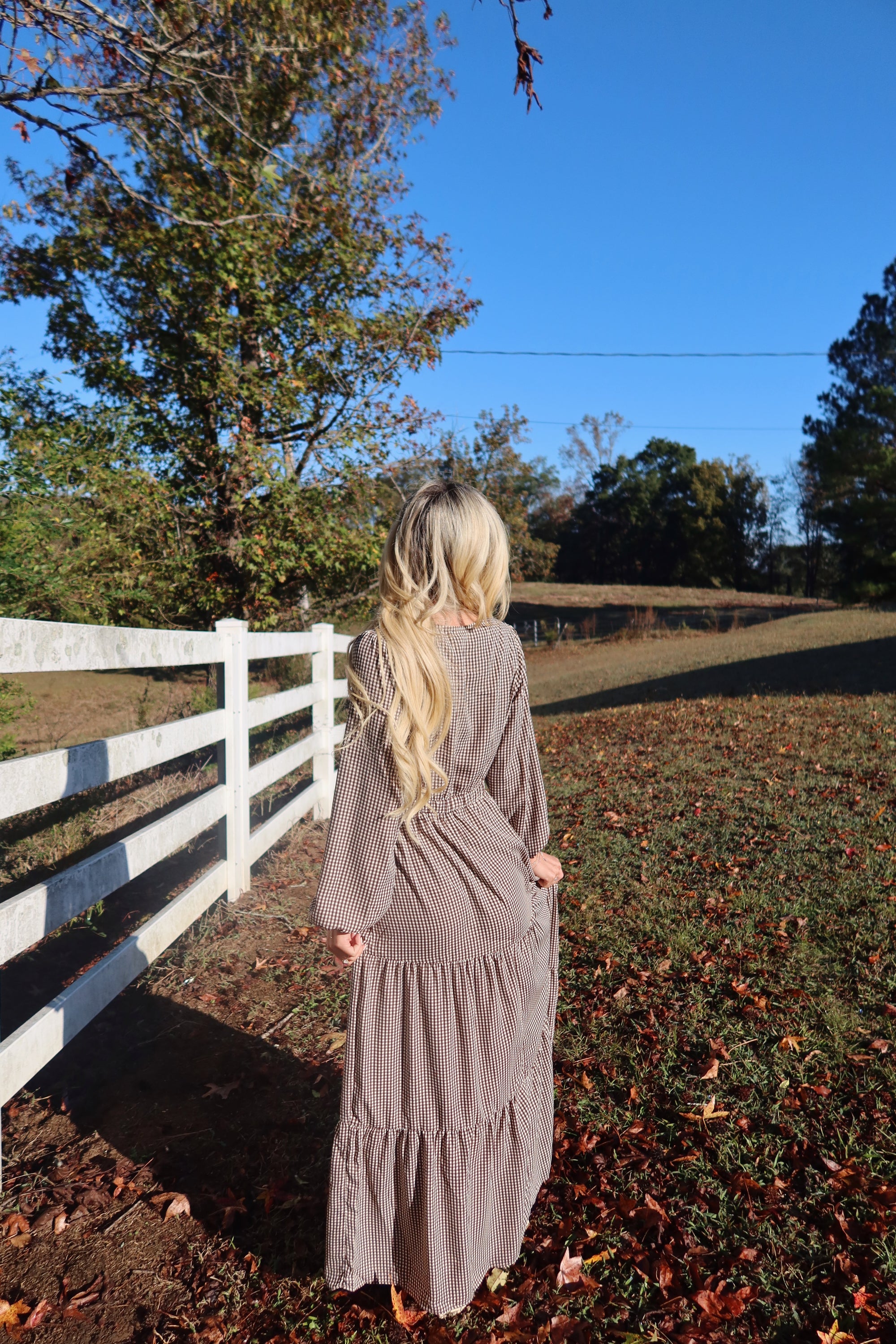 The Sable Check Dress