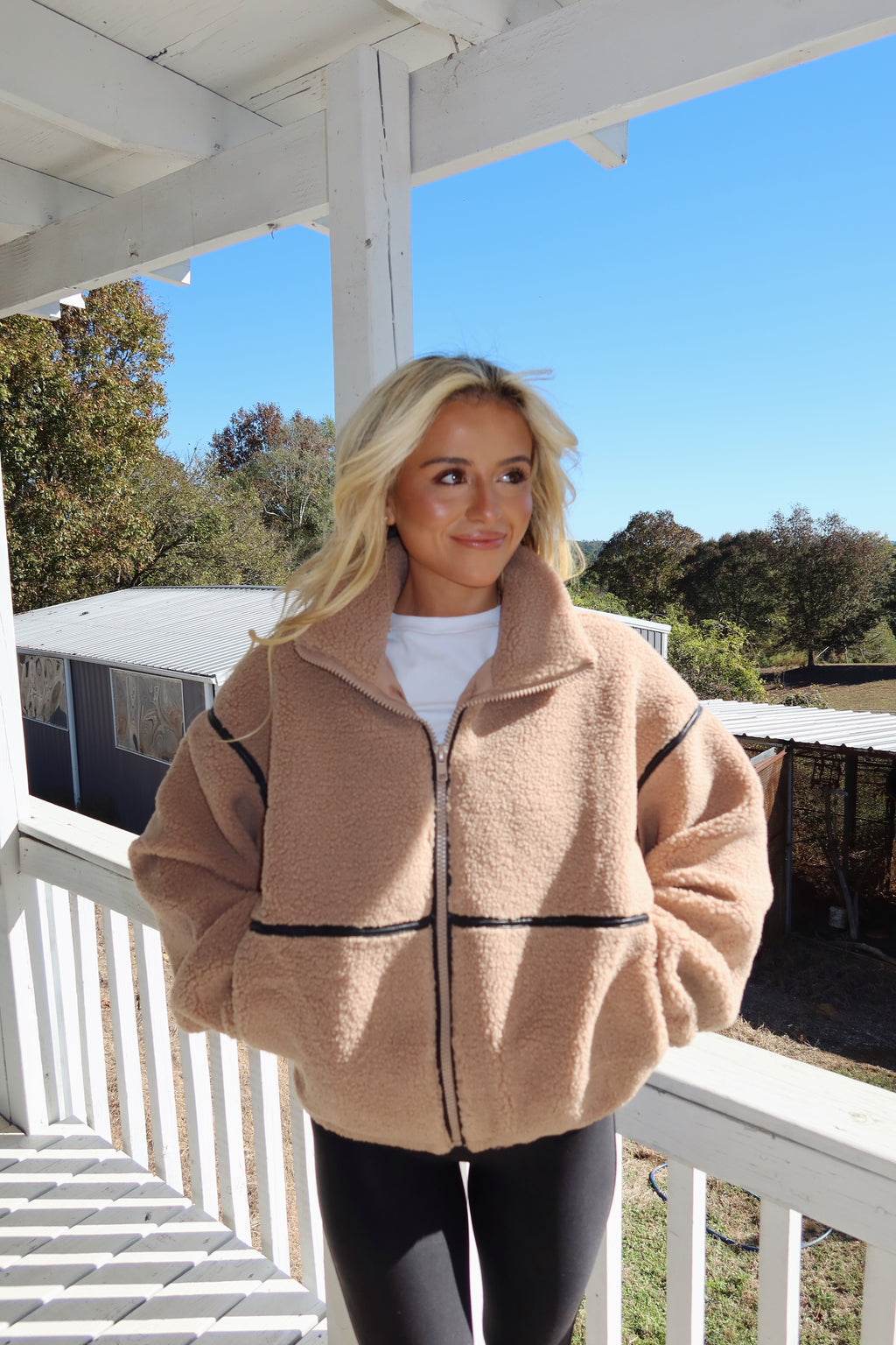 Teddy Sherpa Zip-up