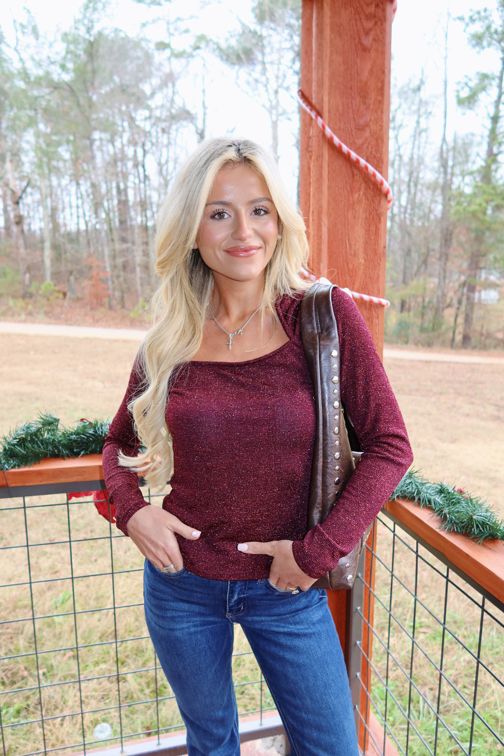 Holiday Spark Top