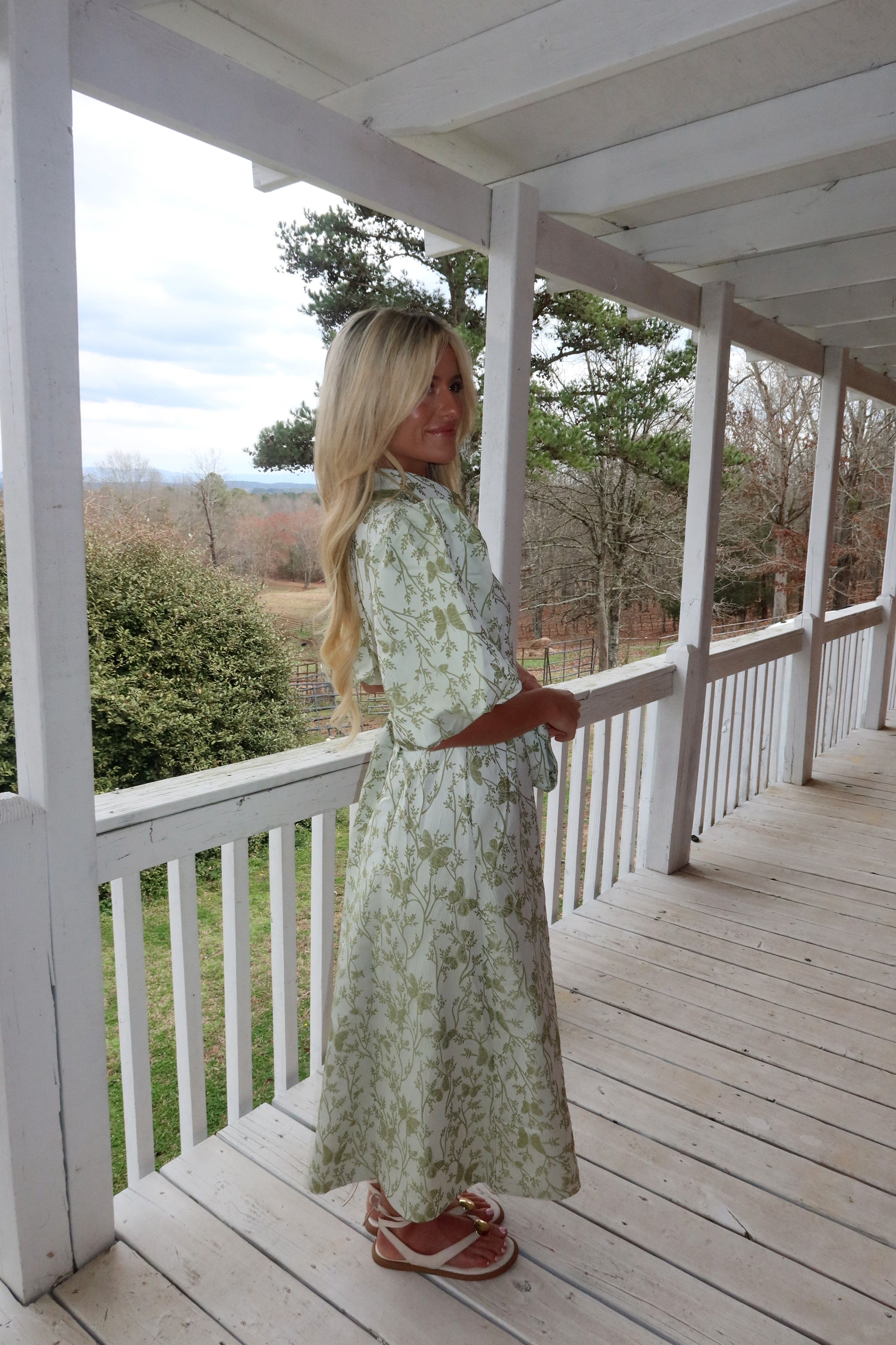 Mabel Button Down Dress