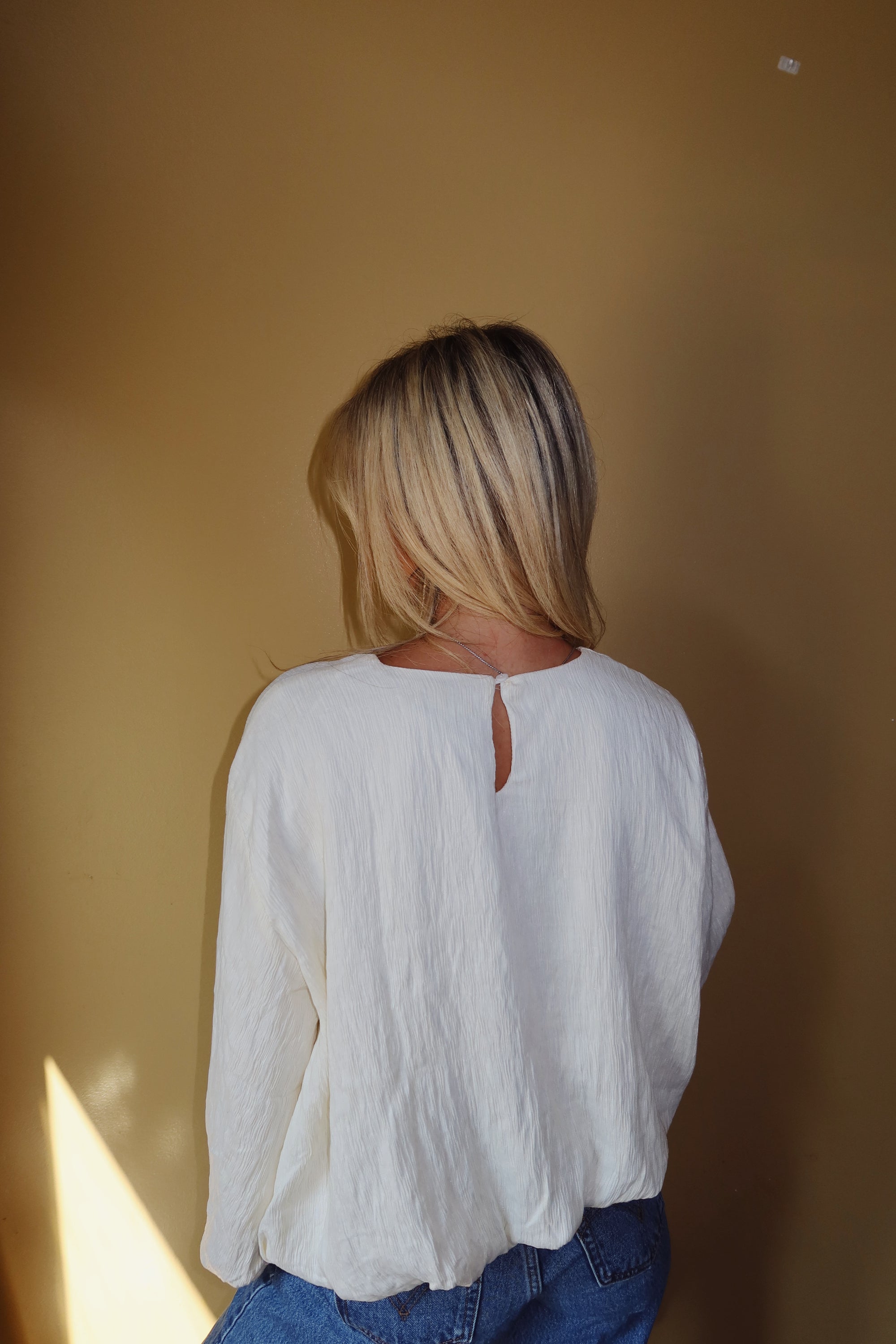 Taylor Long Sleeve Bubble Top