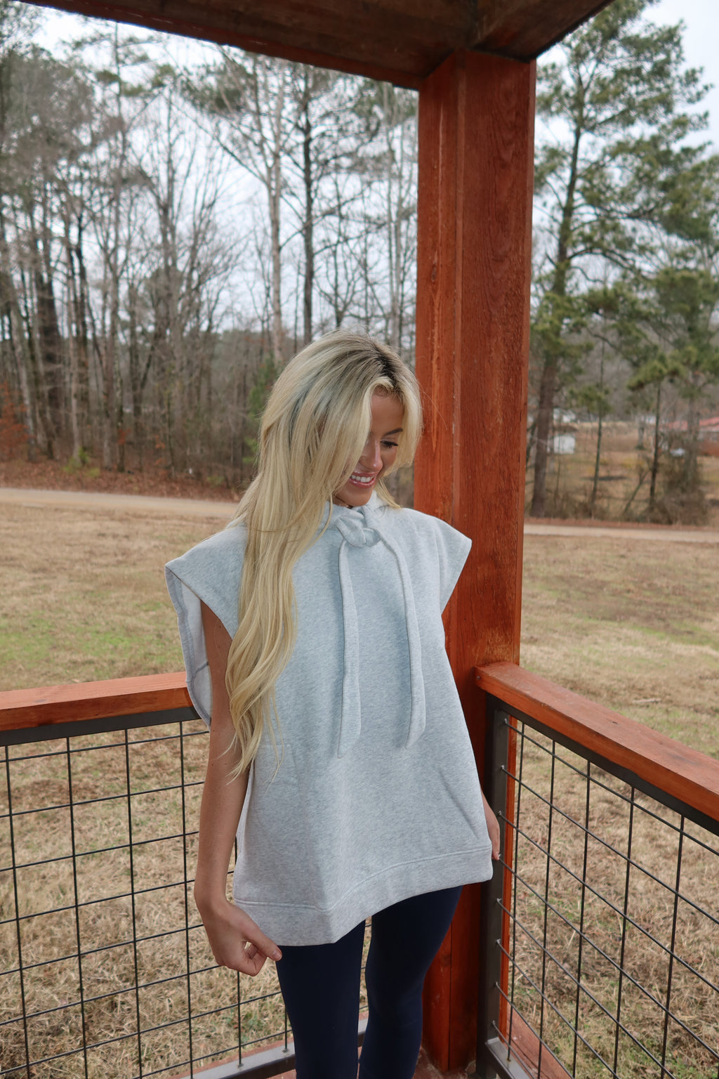 Sports Club Sleeveless Hoodie