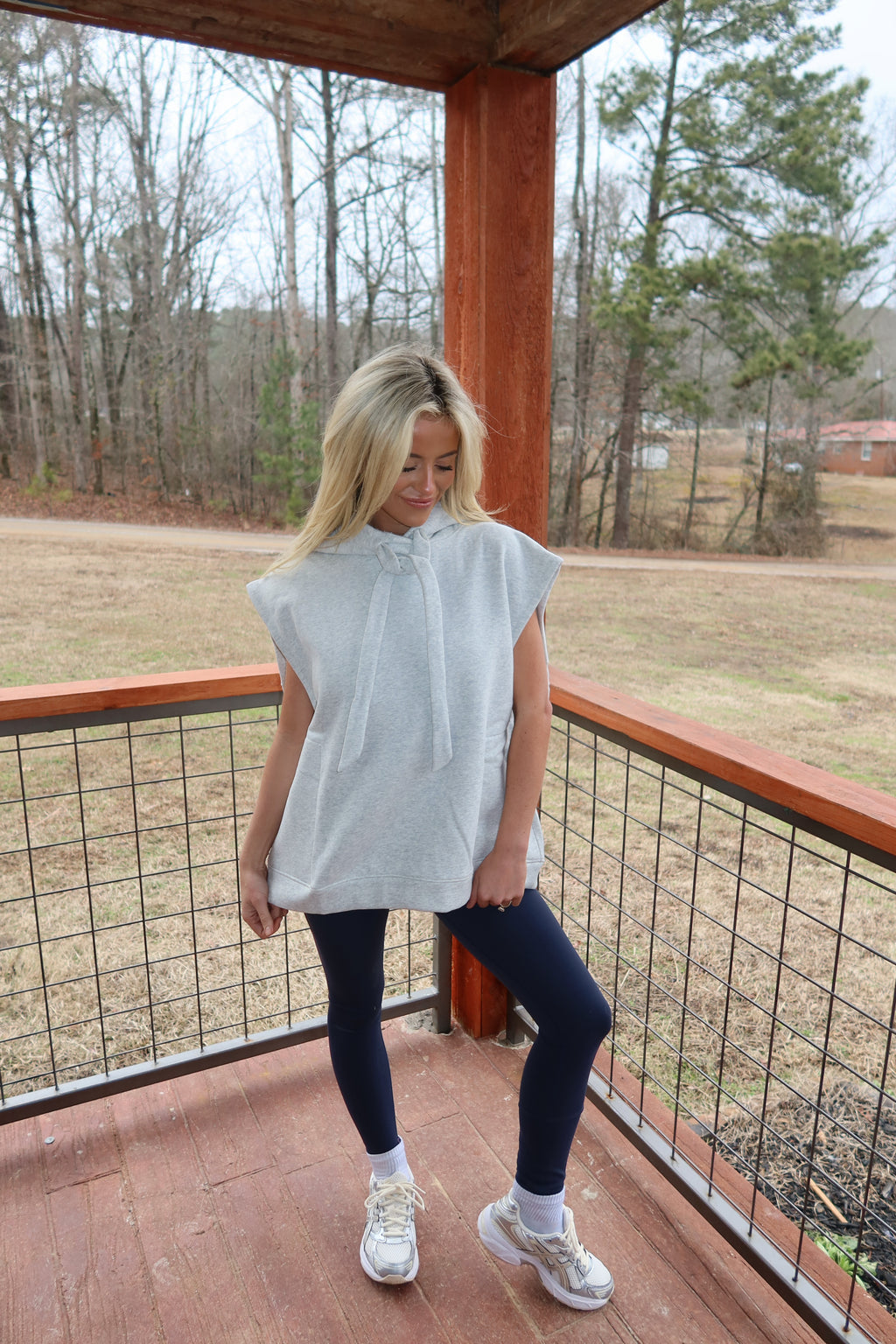 Sports Club Sleeveless Hoodie