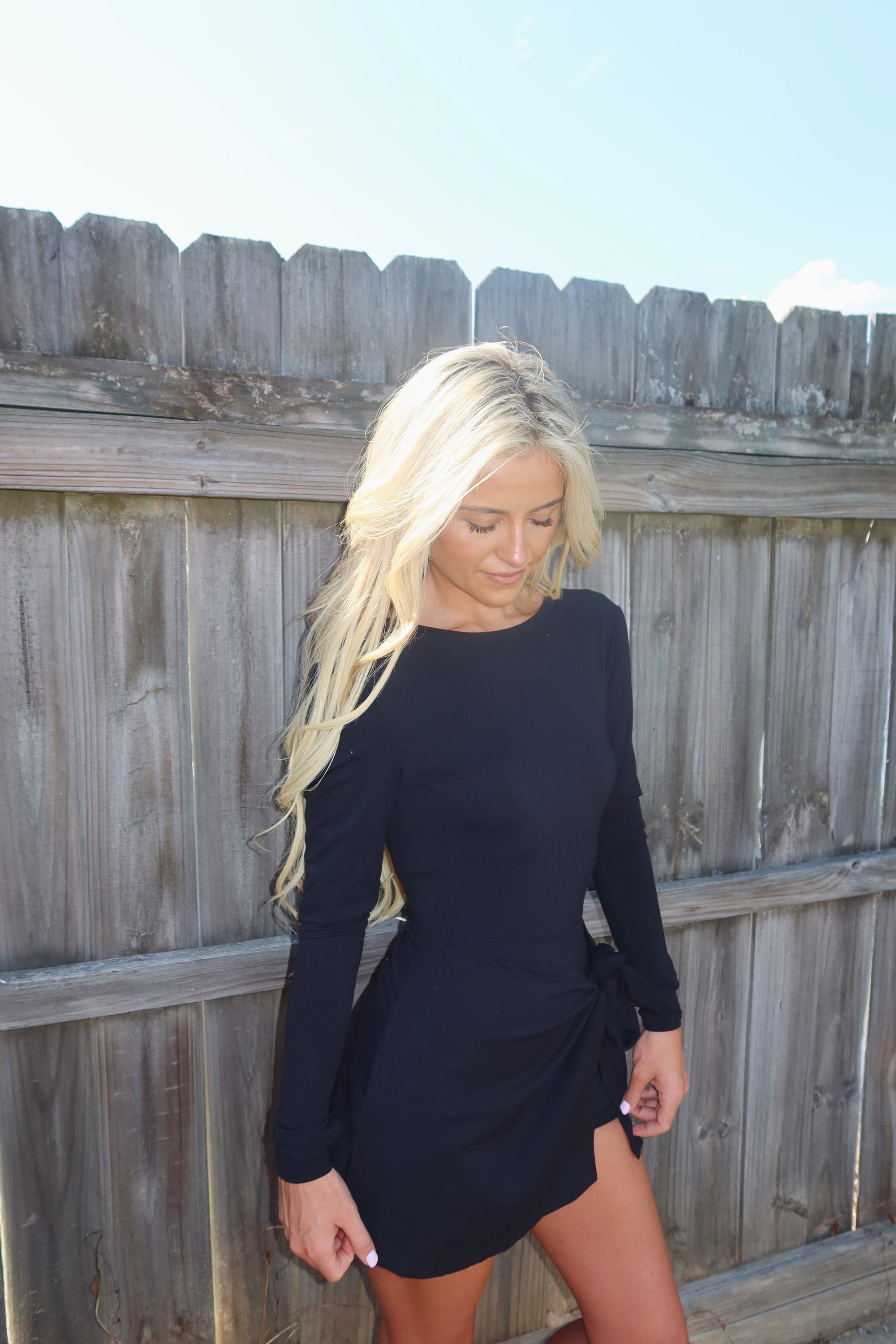 After Hours Wrap Dress