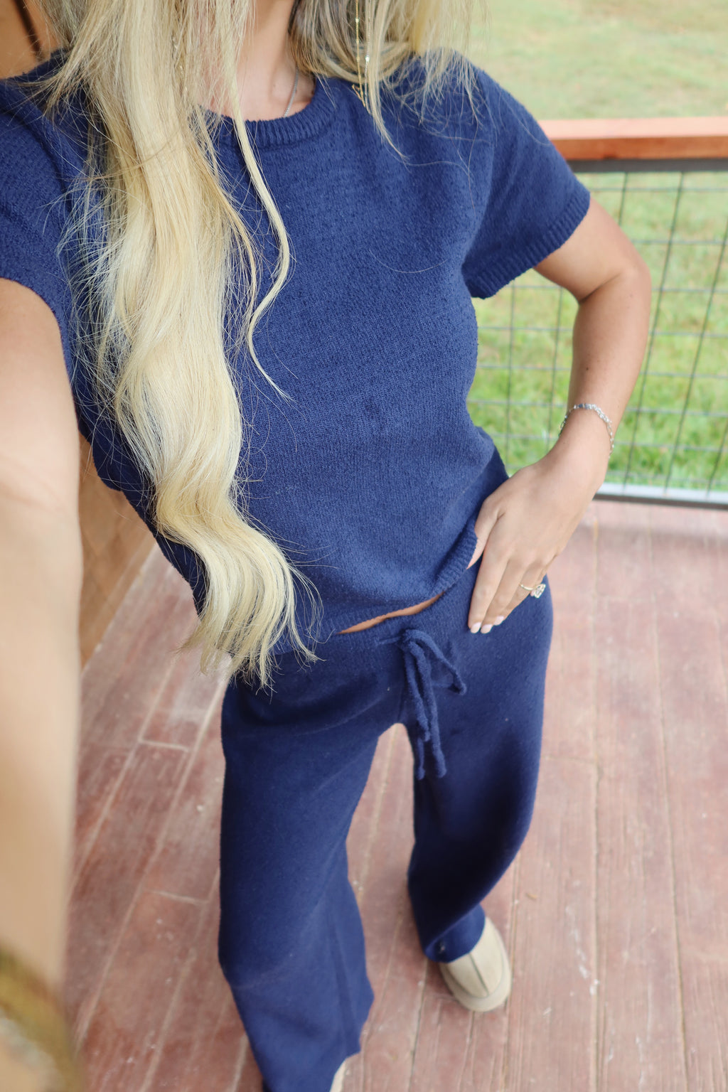 Easy Morning Set (NAVY)