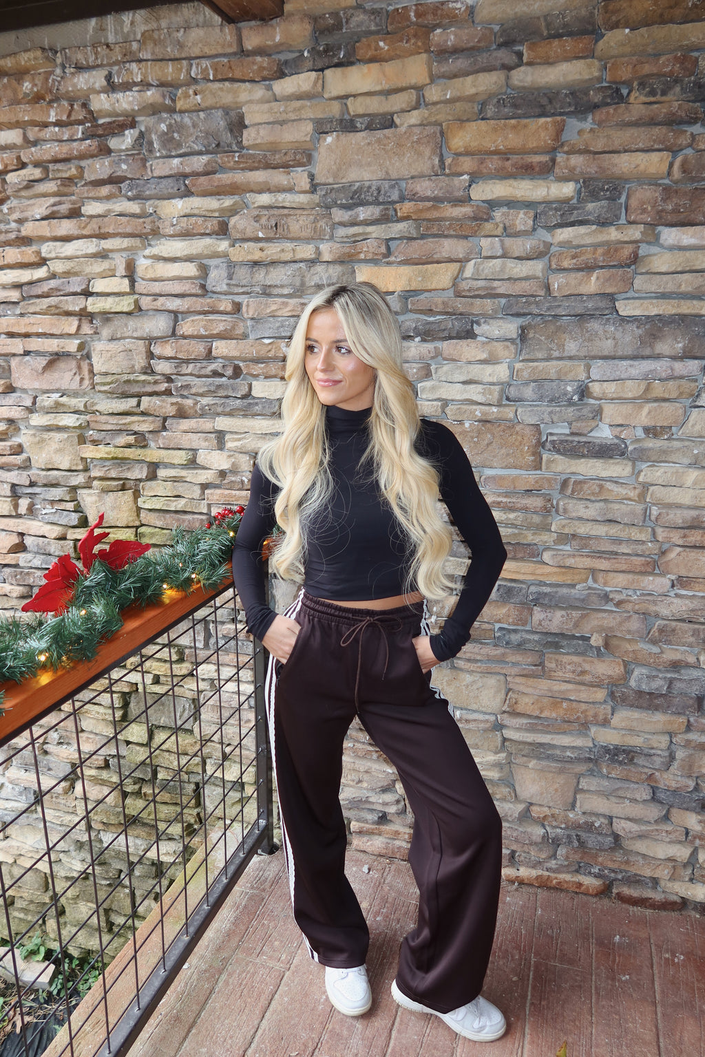 On The Track Pants (Brown)