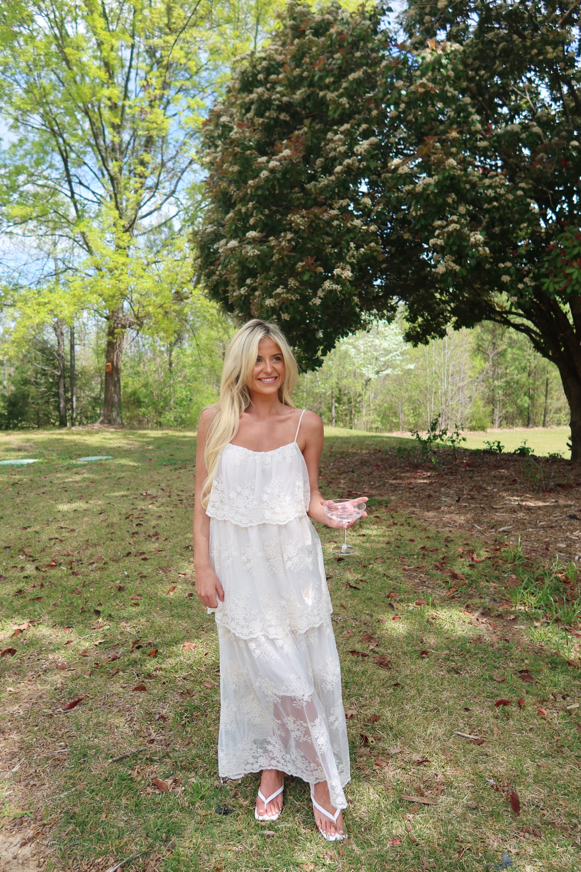 The Love Story Tiered Maxi Dress
