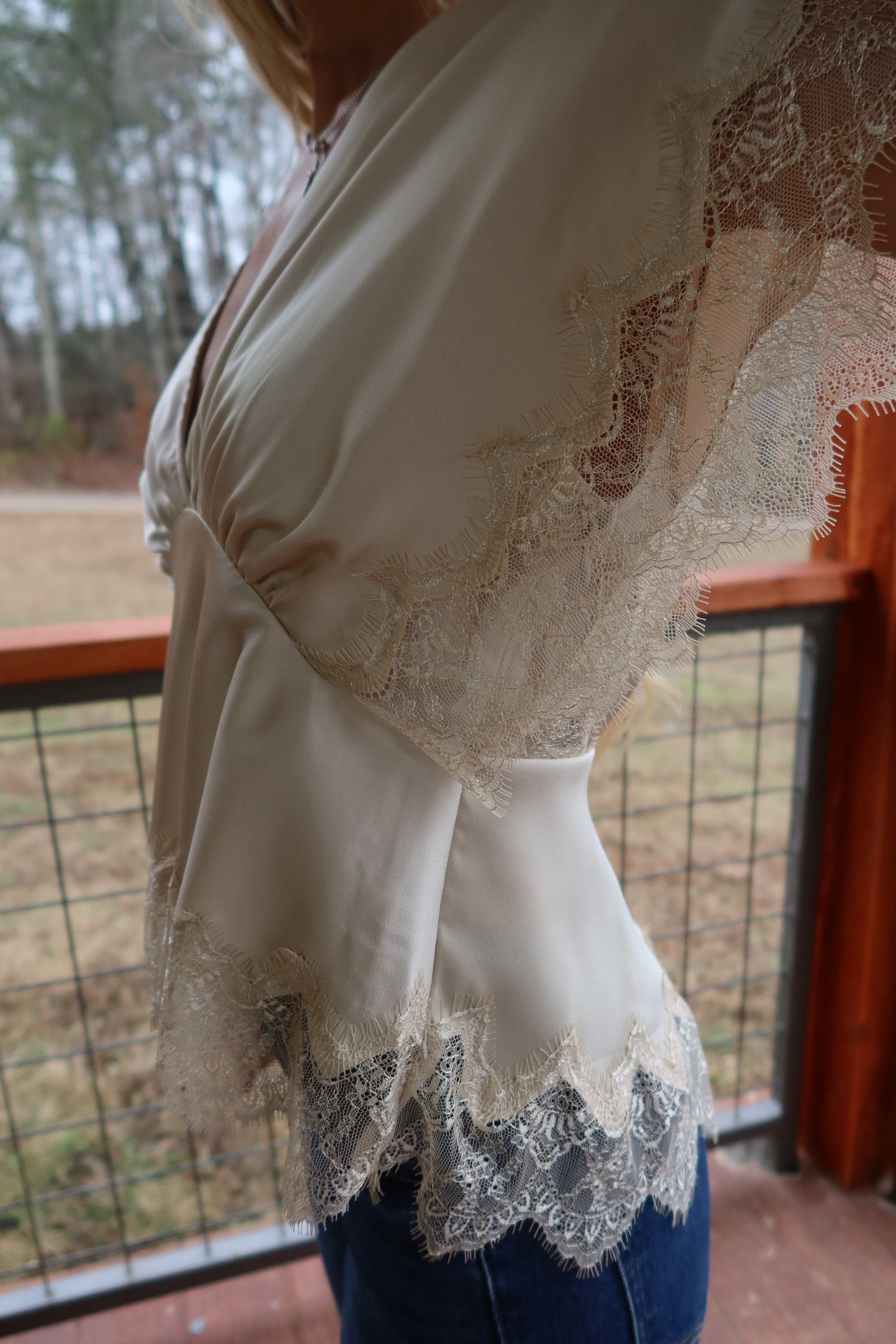 Ivory Muse Blouse