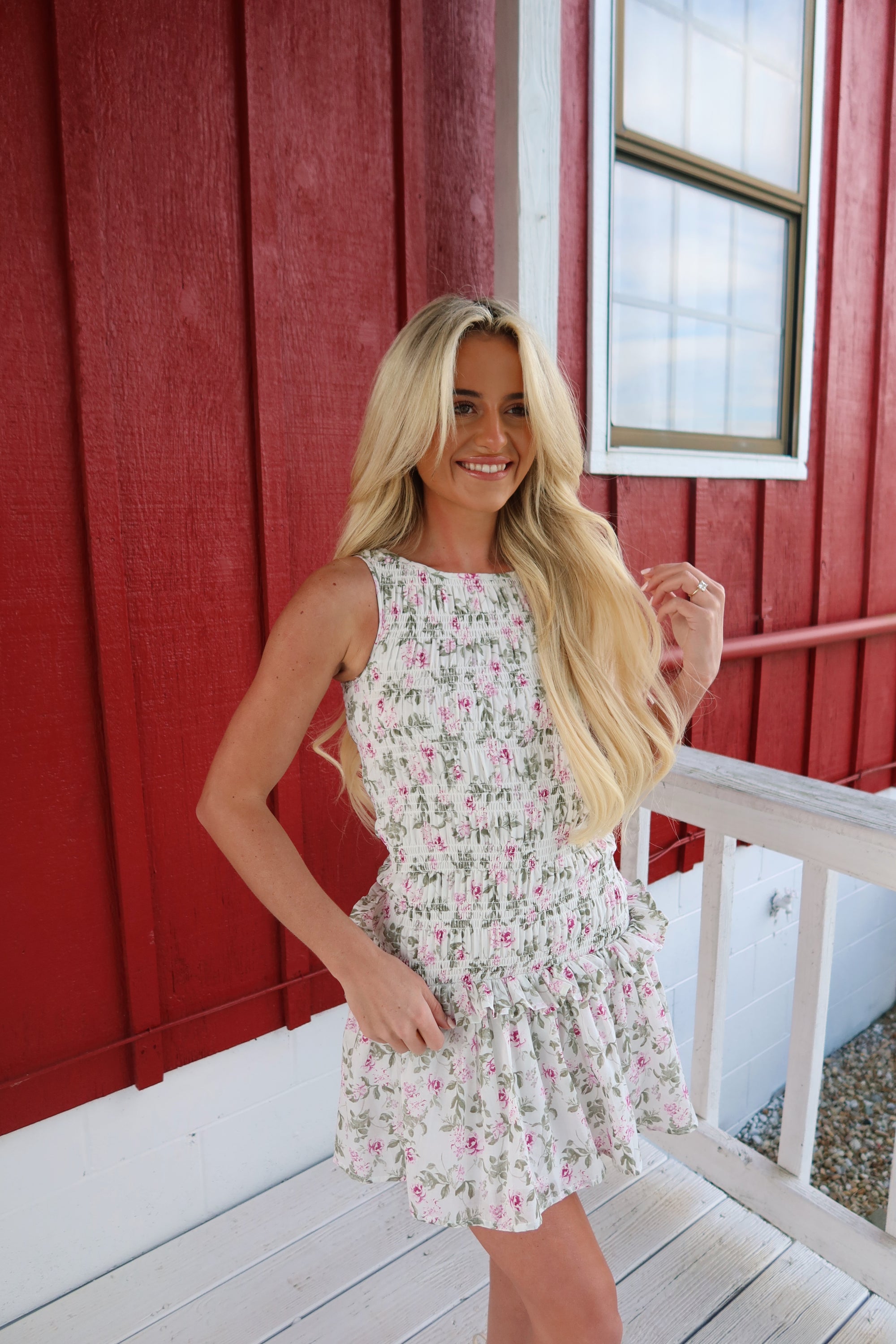 Spring Stroll Mini Dress