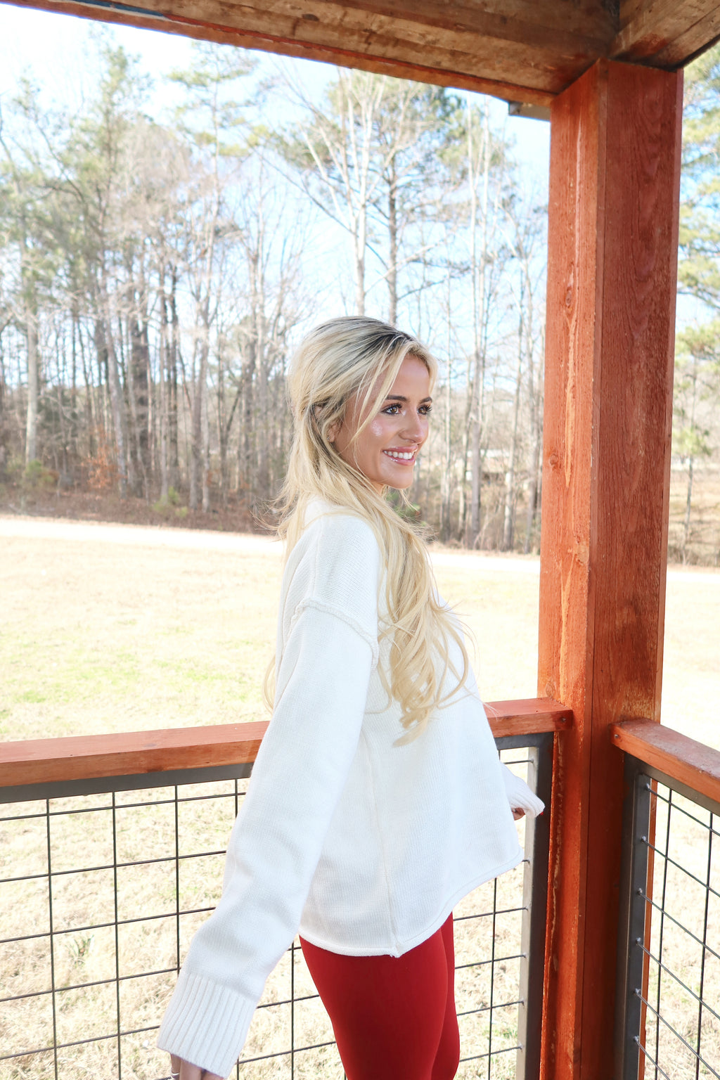 Ivory Ease Sweater