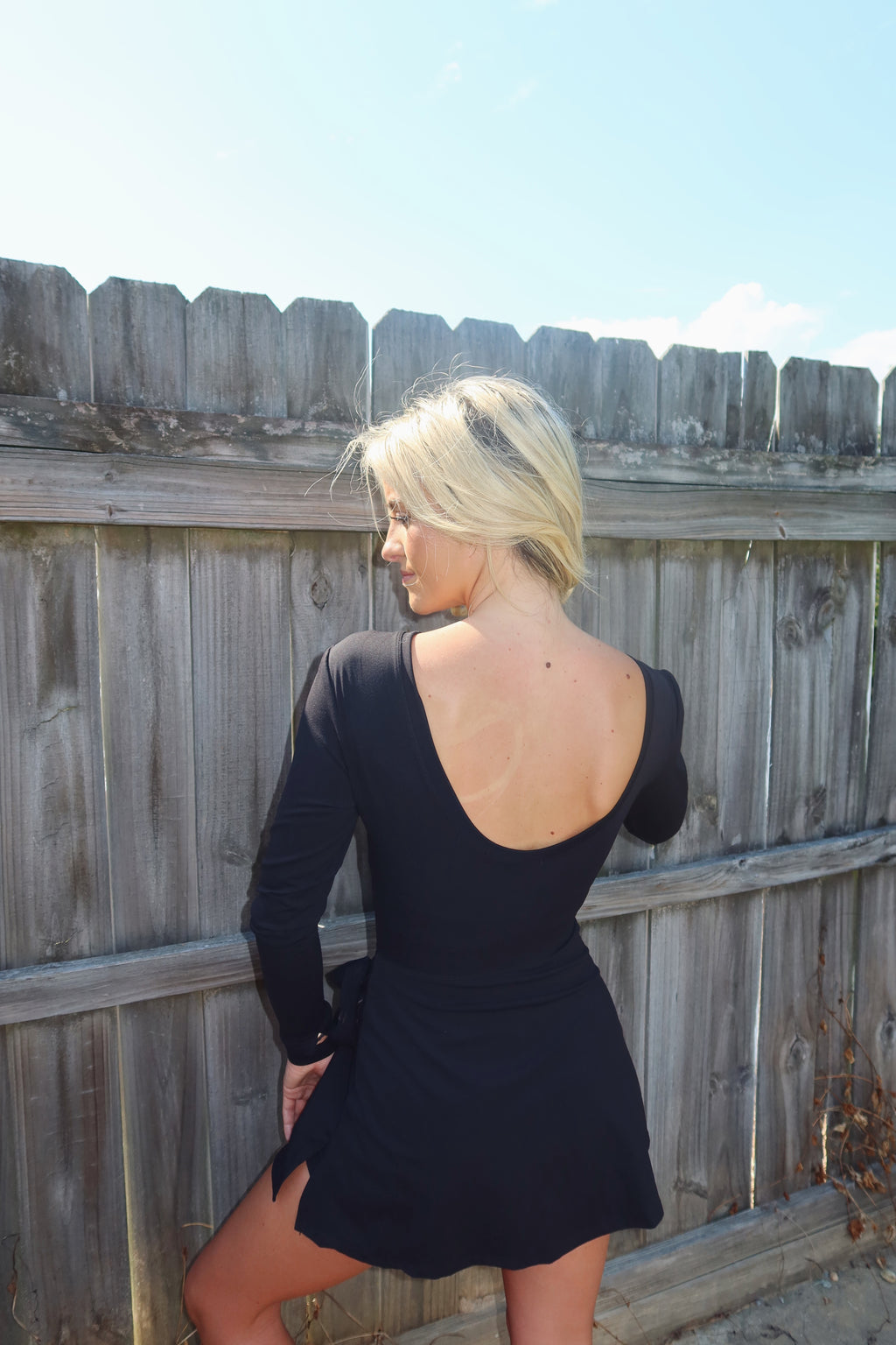 After Hours Wrap Dress