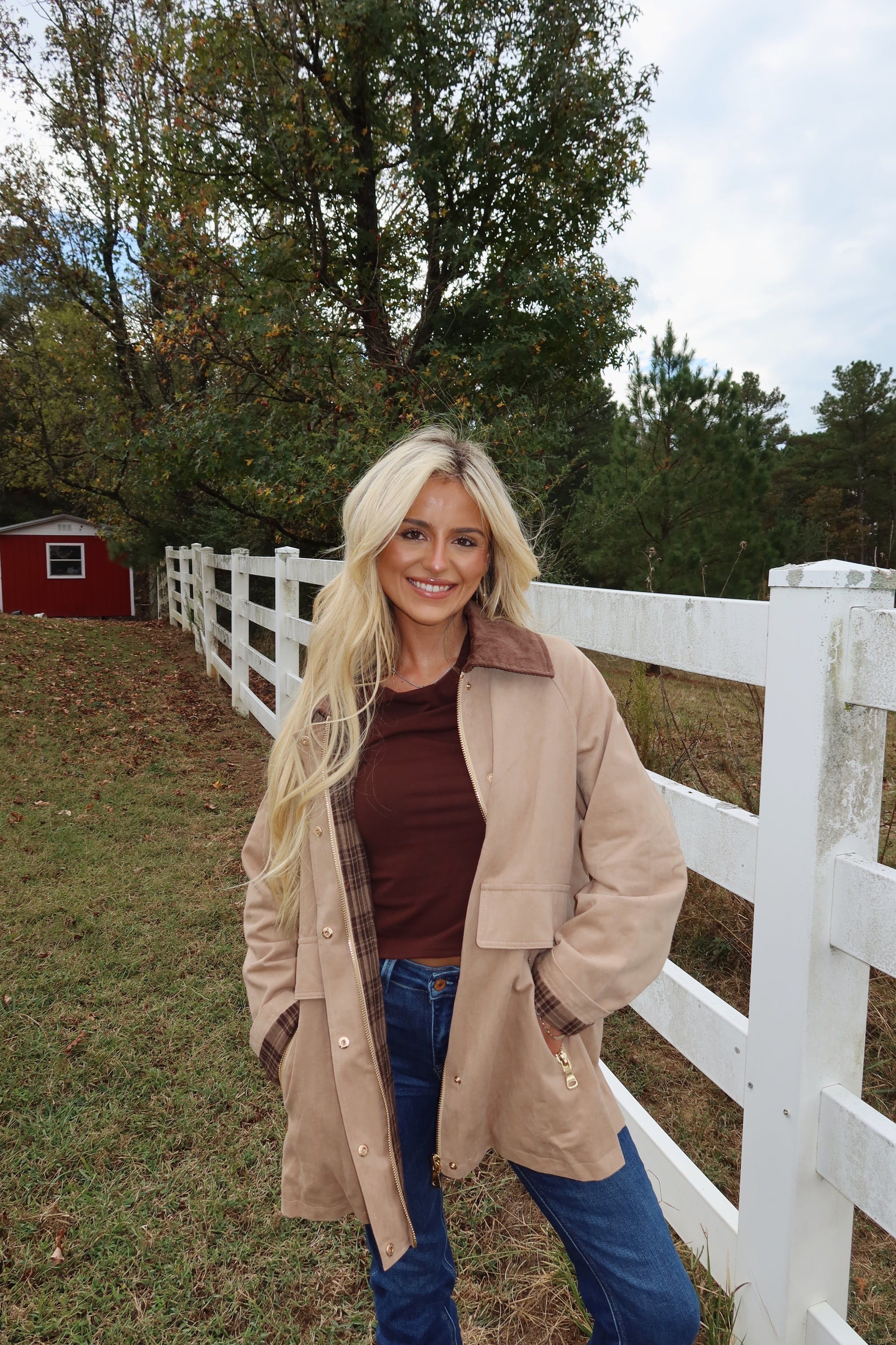Pumpkin Patch Barn Jacket