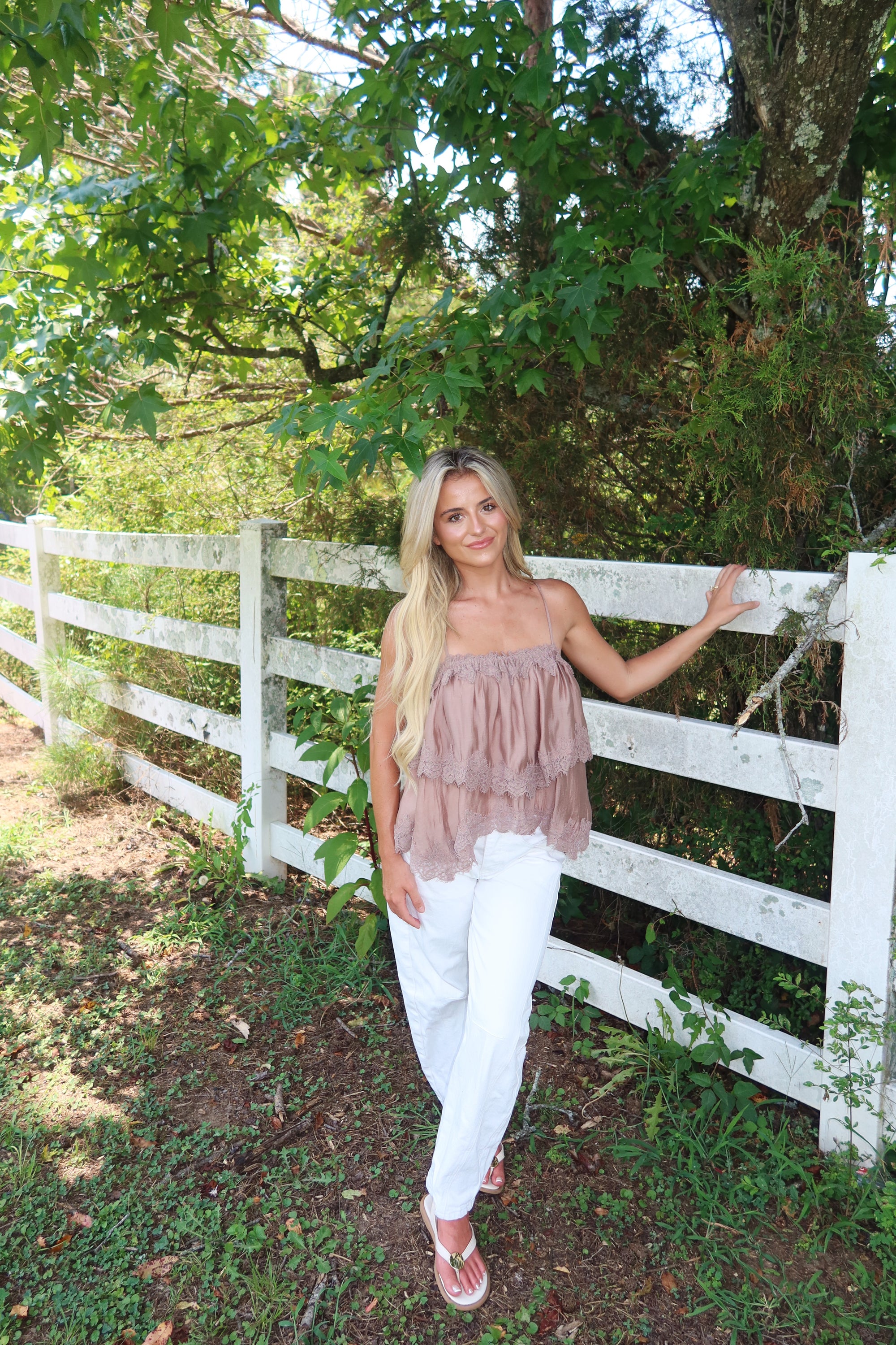 Cleo Tiered Cami Top