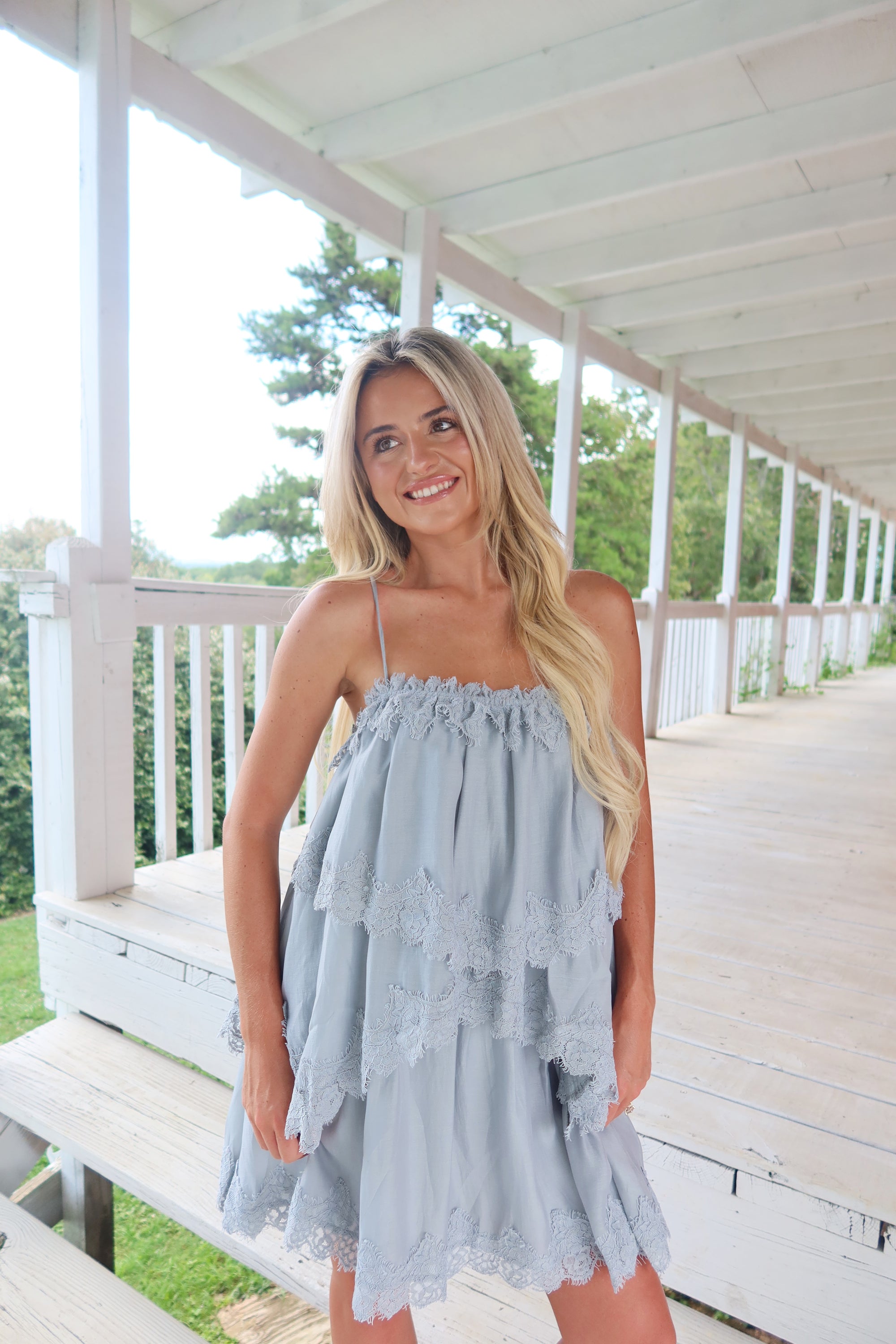 Brighton Tiered Mini Dress