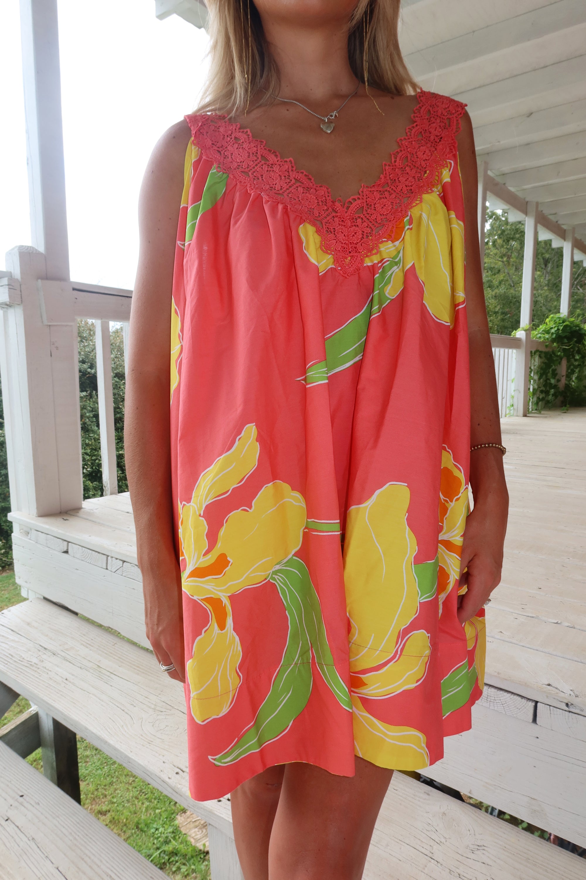 Sylvia Floral Swing Dress