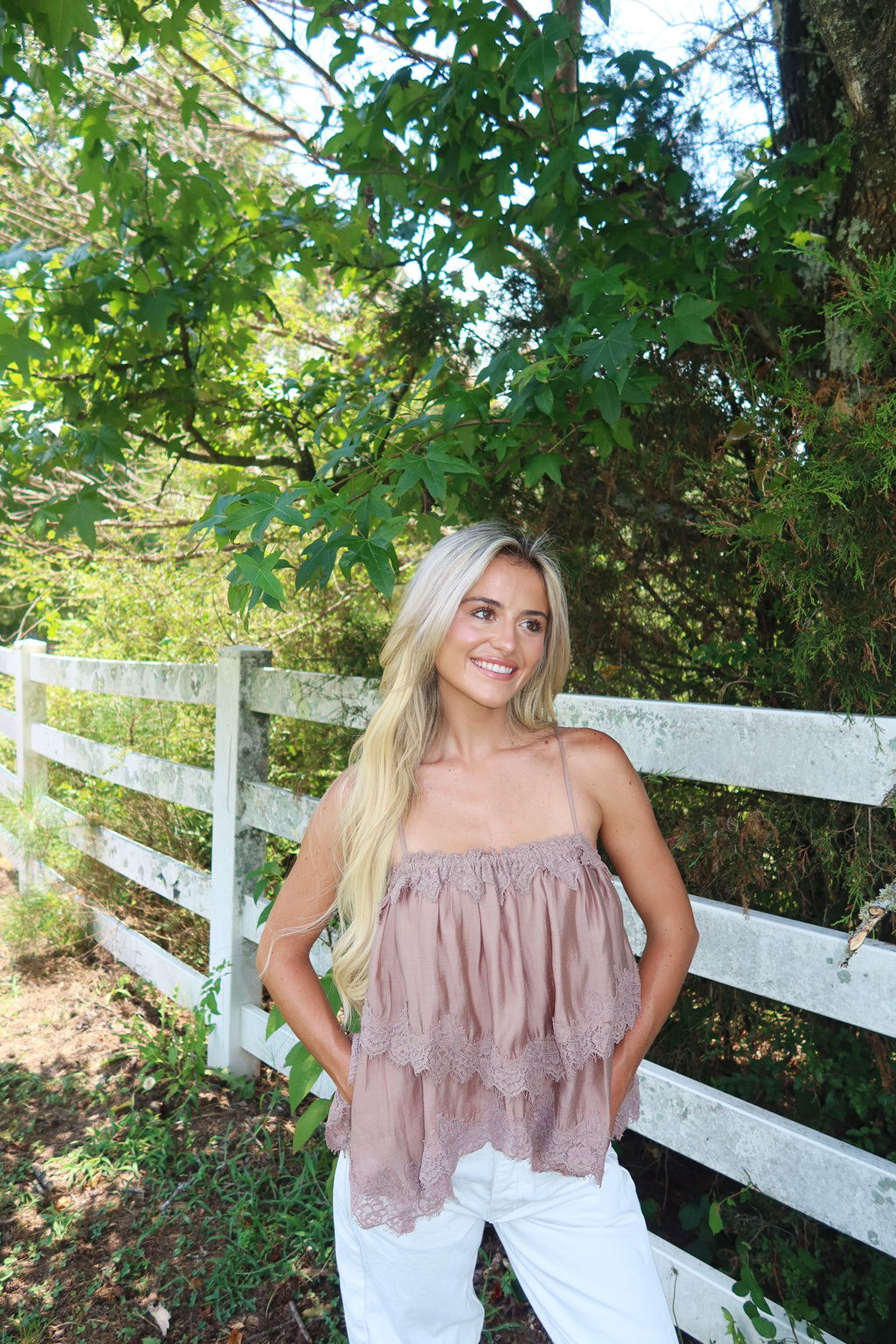Cleo Tiered Cami Top
