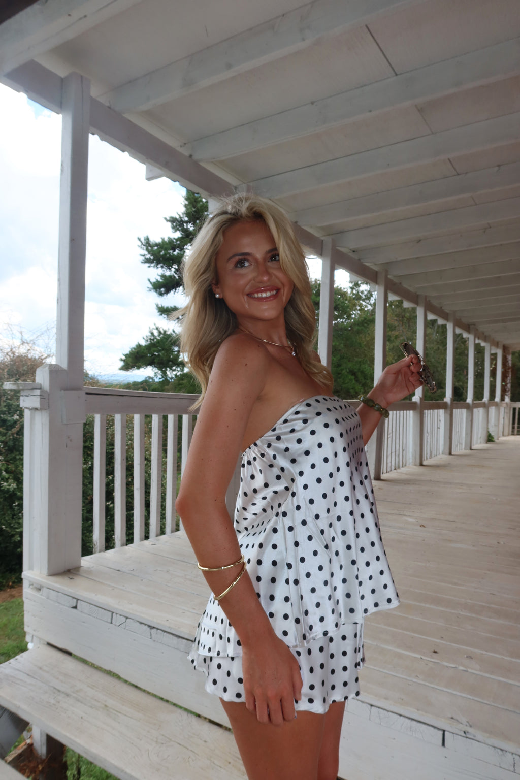 Satin And Dots Set
