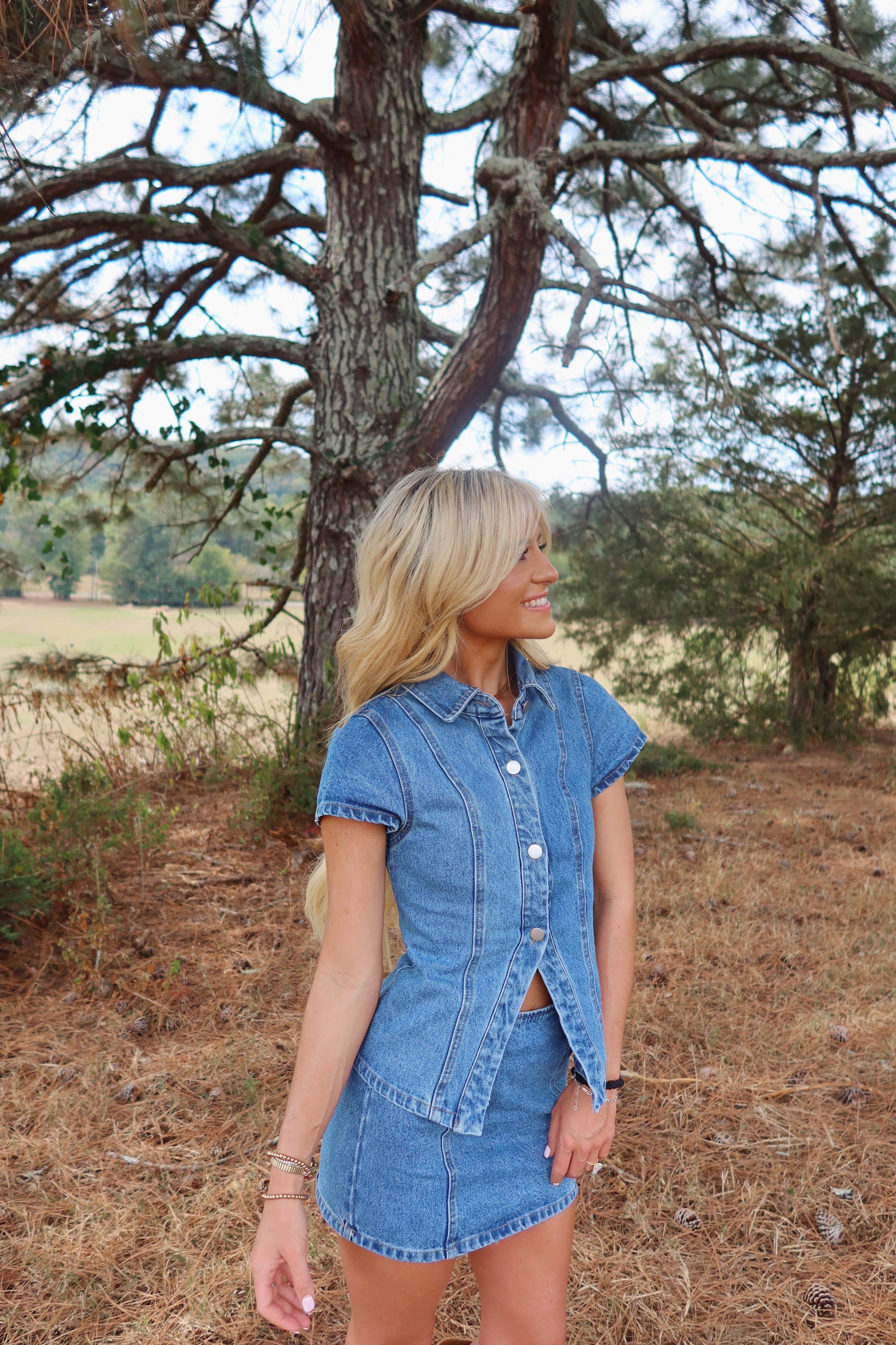 Autumn Blues Denim Set