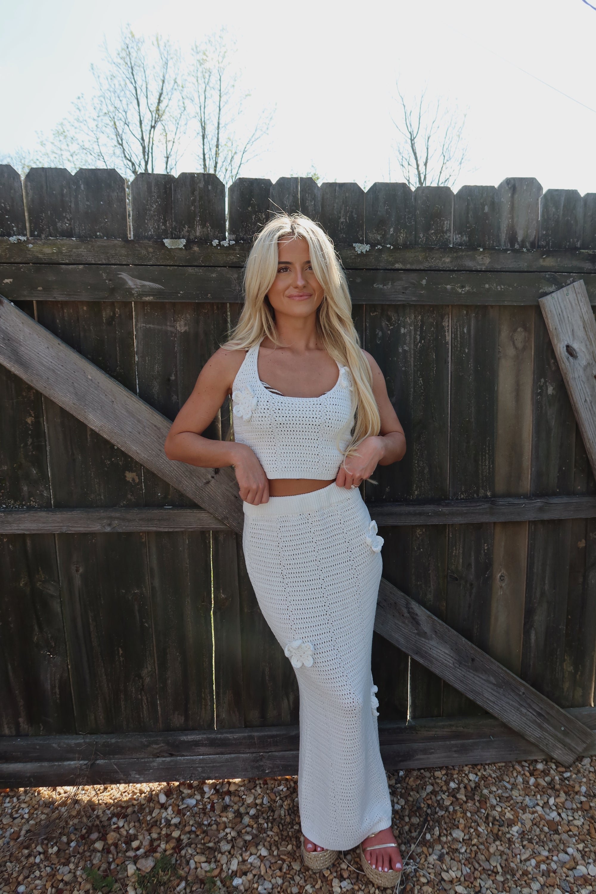 The Seaside Knit Coverup Set