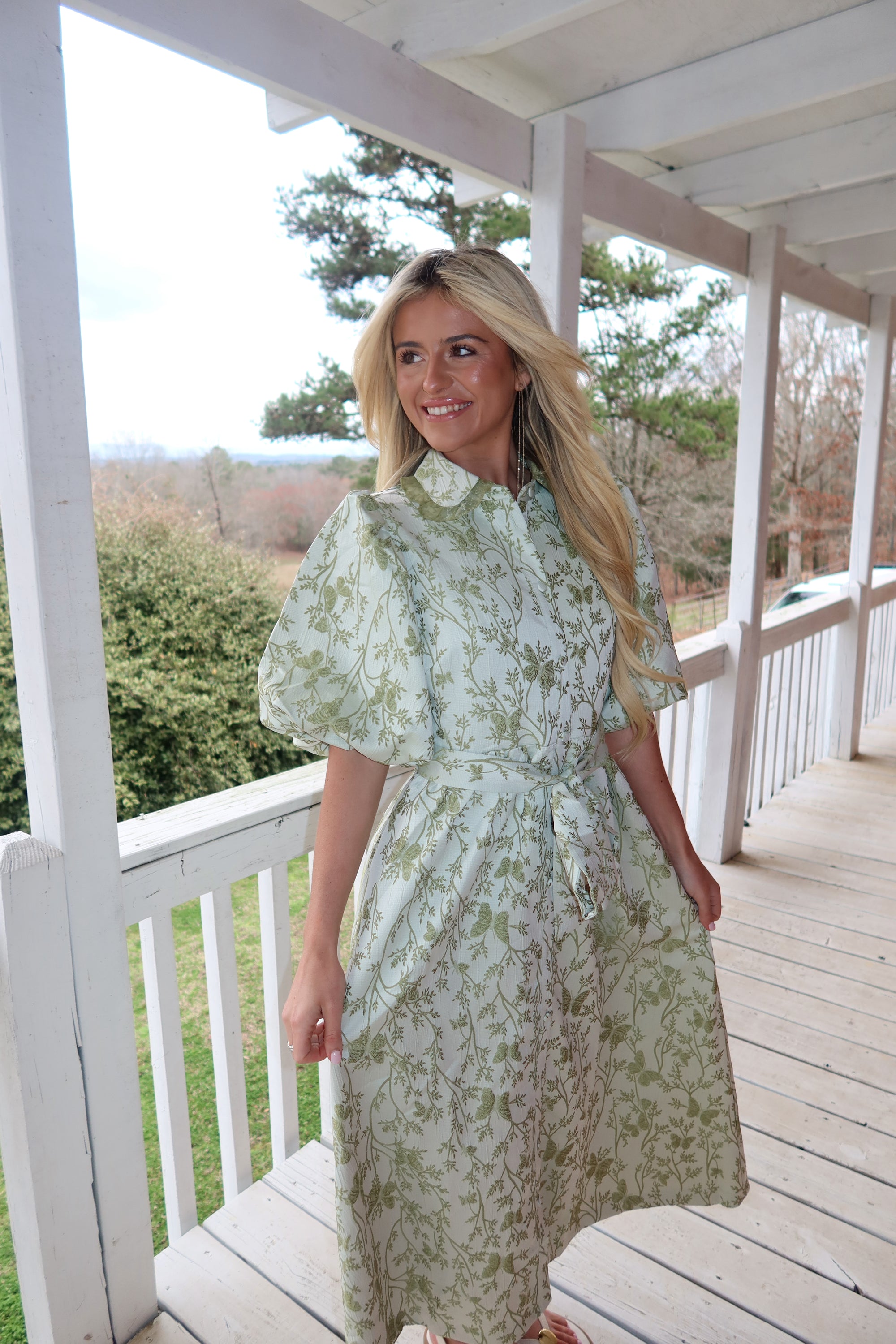 Mabel Button Down Dress